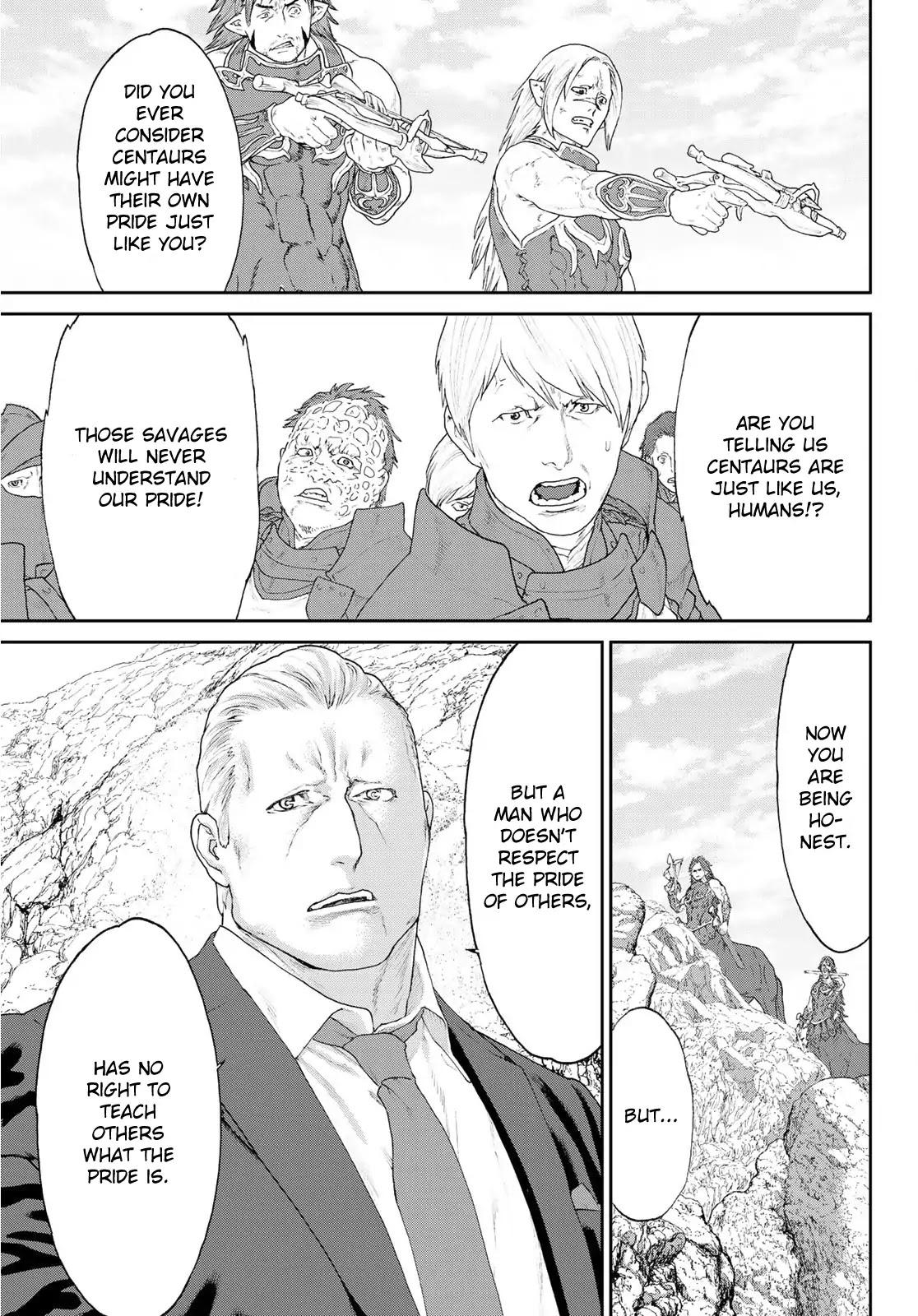 The Ride-On King Chapter 12 page 9 - Chapter 12: The President And The Centaur's Pride