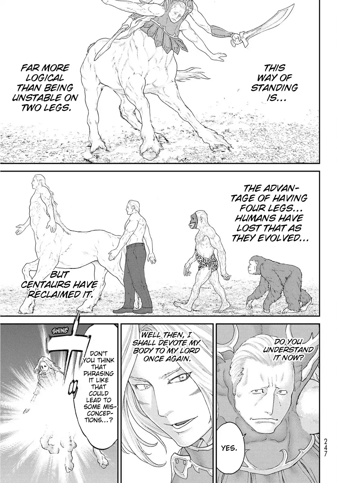 The Ride-On King Chapter 13 page 10 - Chapter 13: The President and The Centaur's Siblings