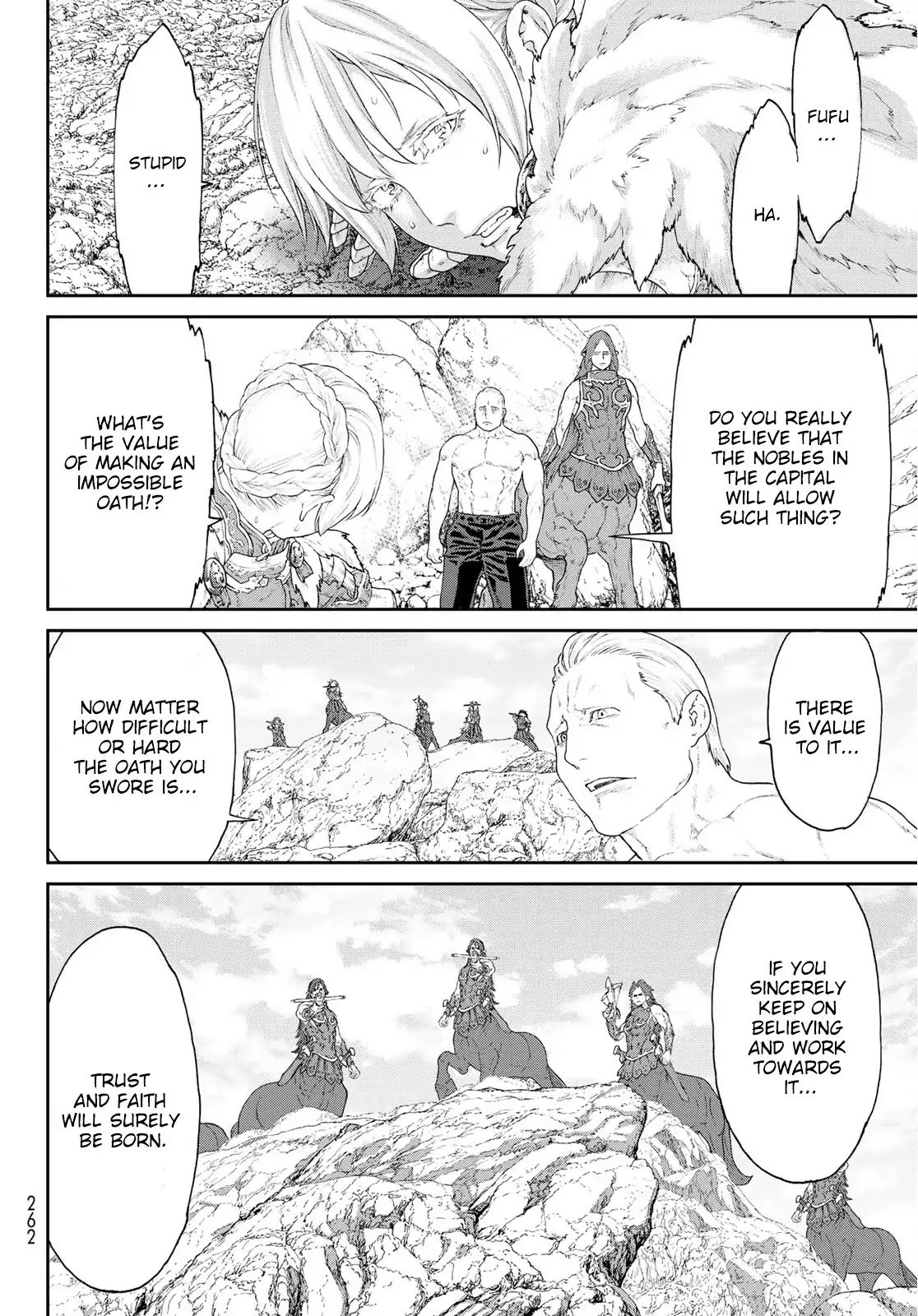 The Ride-On King Chapter 13 page 24 - Chapter 13: The President and The Centaur's Siblings