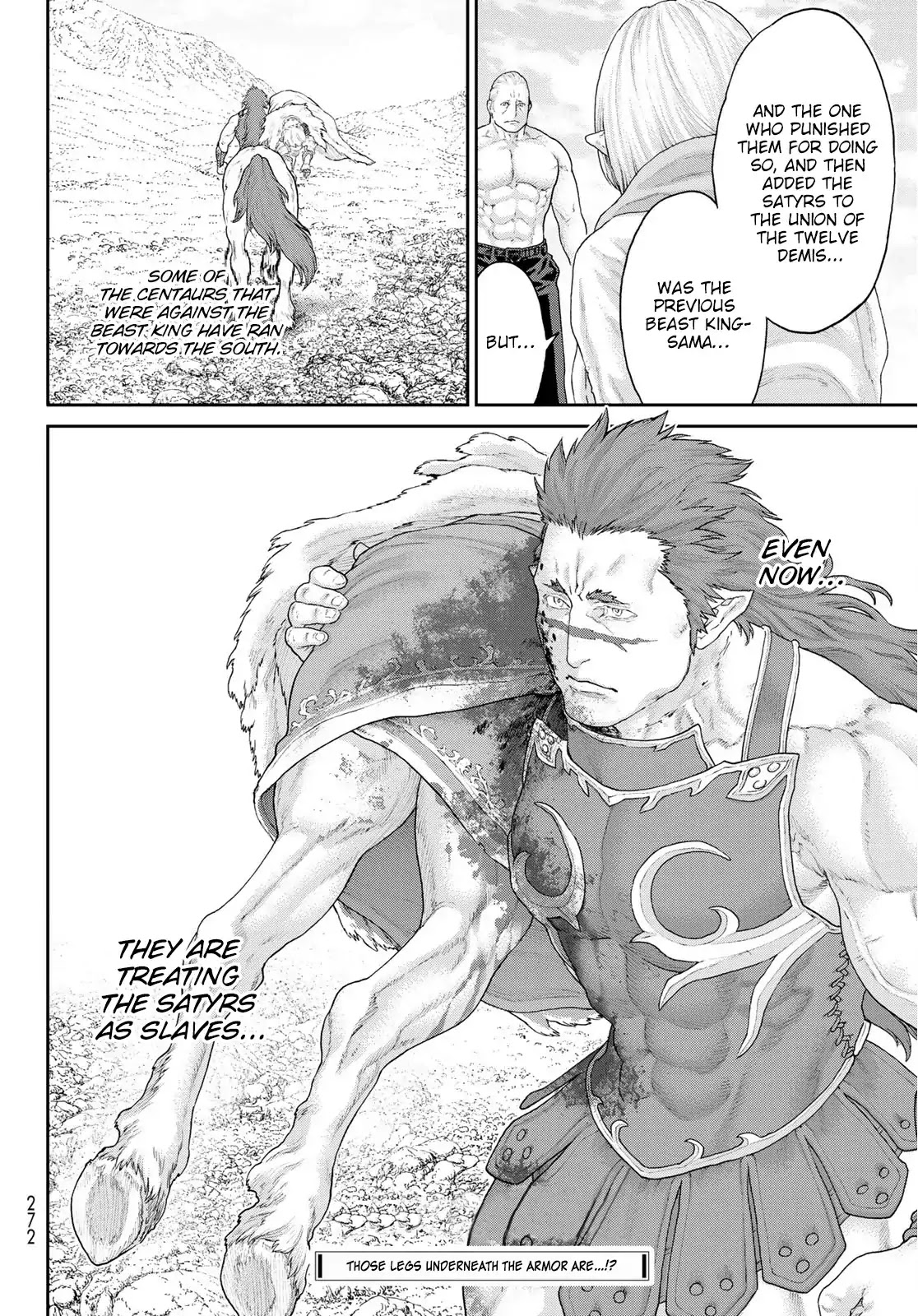 The Ride-On King Chapter 13 page 34 - Chapter 13: The President and The Centaur's Siblings