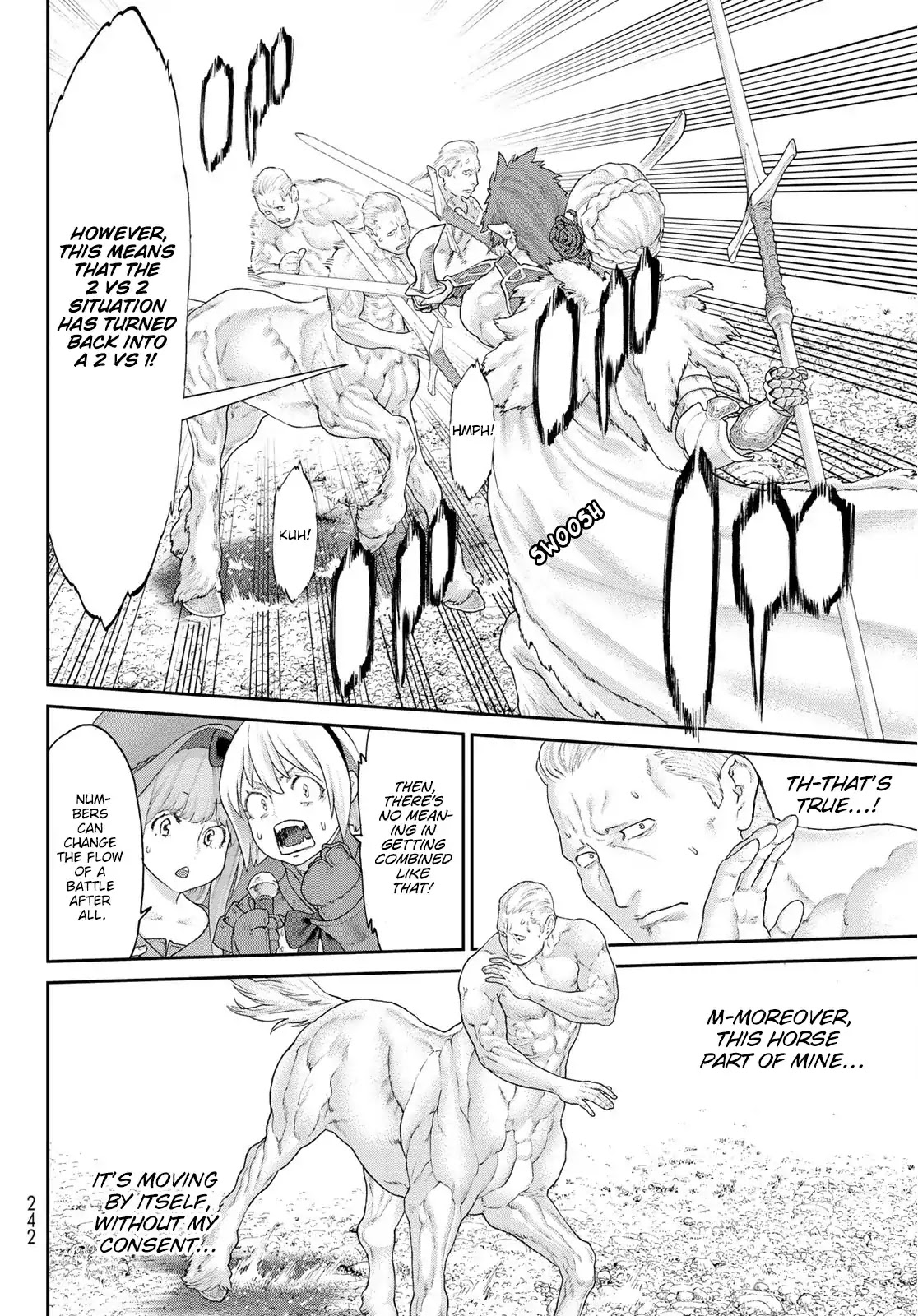 The Ride-On King Chapter 13 page 5 - Chapter 13: The President and The Centaur's Siblings