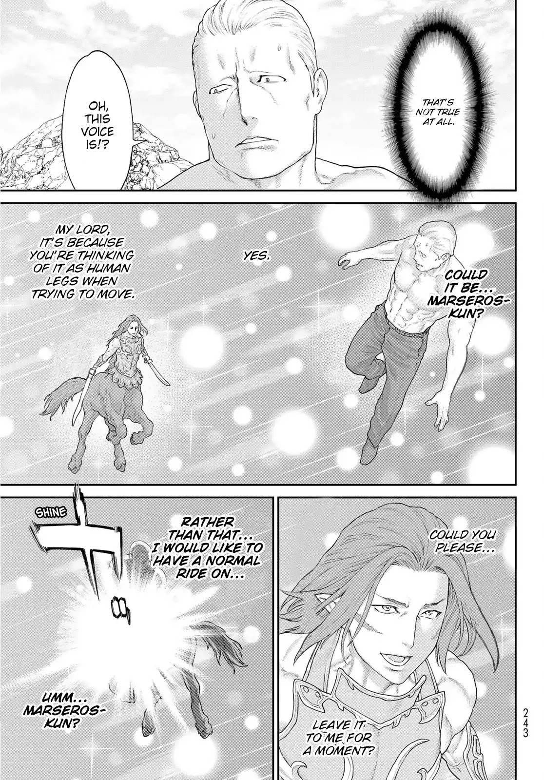 The Ride-On King Chapter 13 page 6 - Chapter 13: The President and The Centaur's Siblings