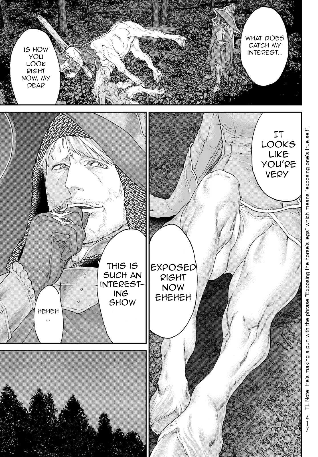 The Ride-On King Chapter 14 page 17 - Chapter 14: The President and the Approaching Chaos