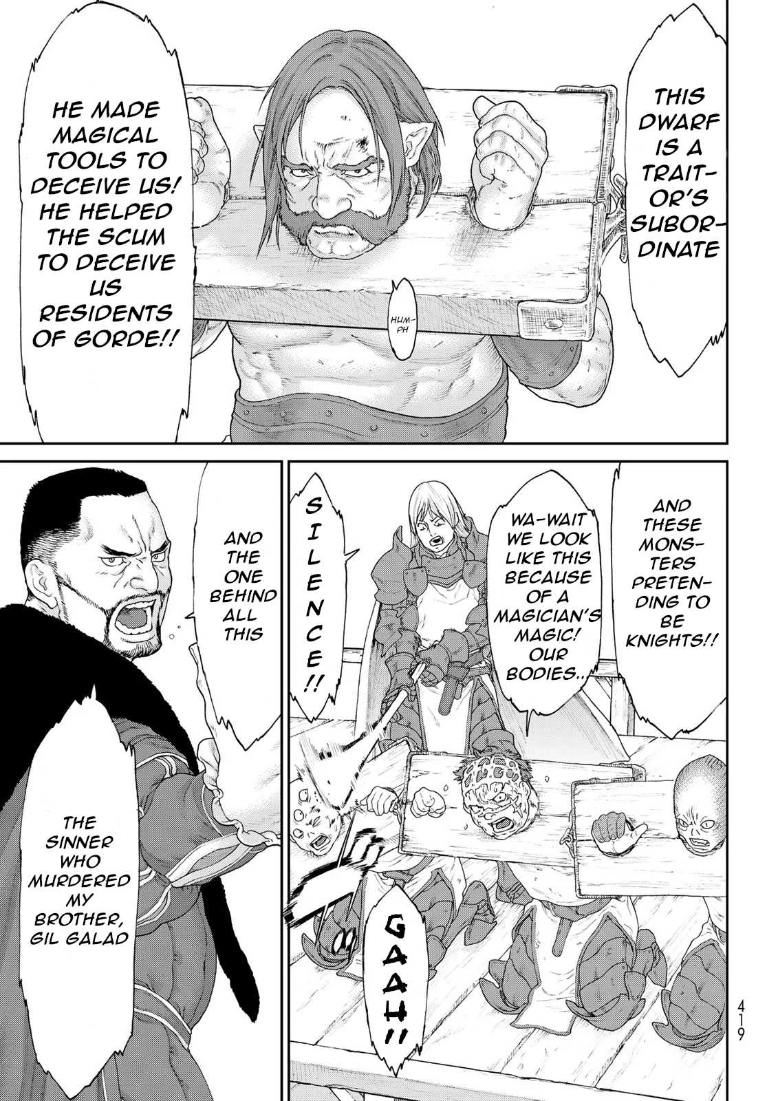 The Ride-On King Chapter 14 page 19 - Chapter 14: The President and the Approaching Chaos