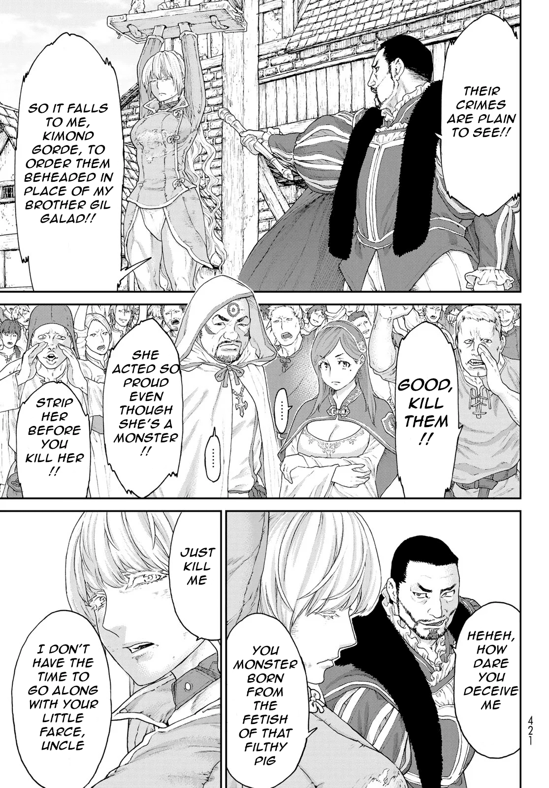 The Ride-On King Chapter 14 page 21 - Chapter 14: The President and the Approaching Chaos