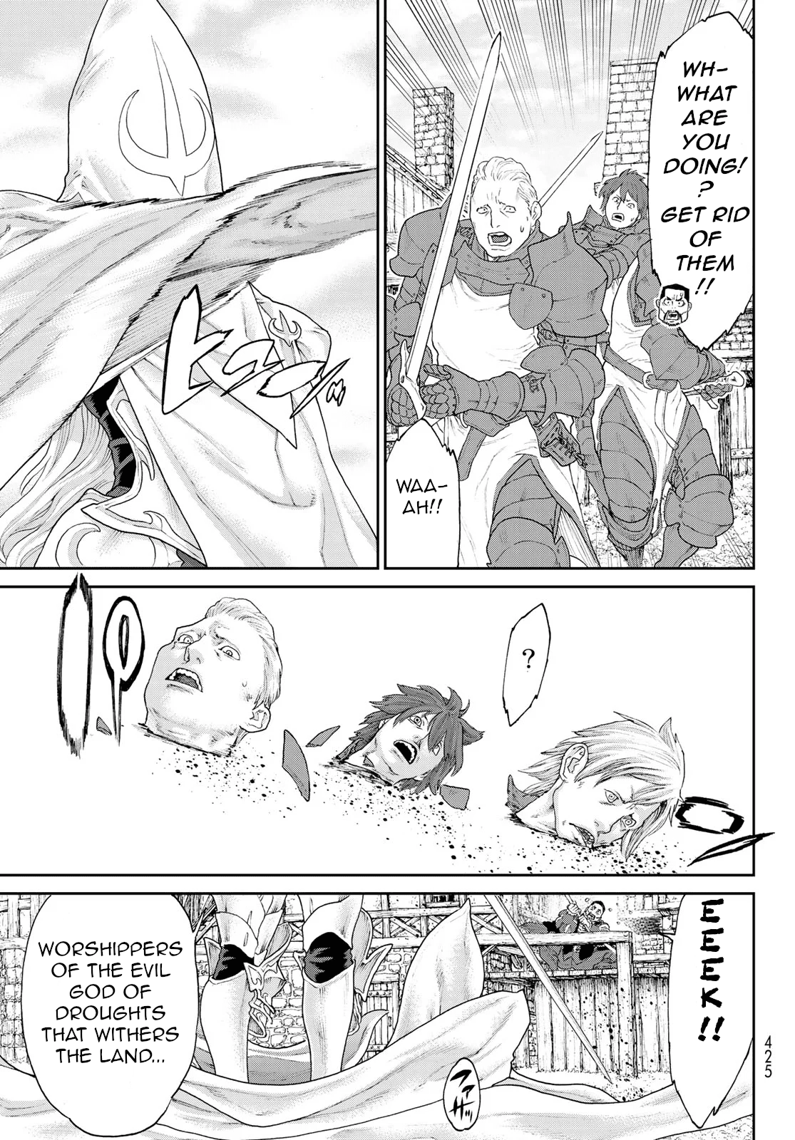 The Ride-On King Chapter 14 page 25 - Chapter 14: The President and the Approaching Chaos