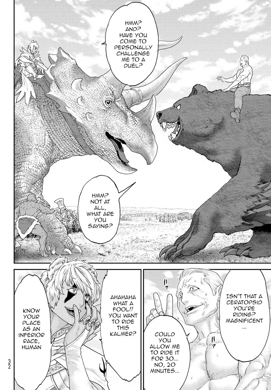 The Ride-On King Chapter 15 page 20 - Chapter 15: The President and the Earth Dragon's Rider