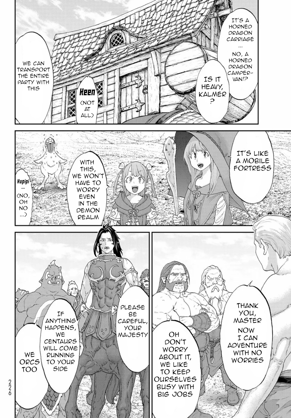 The Ride-On King Chapter 17 page 32 - Chapter 17: The President and the Great Magic Turnip