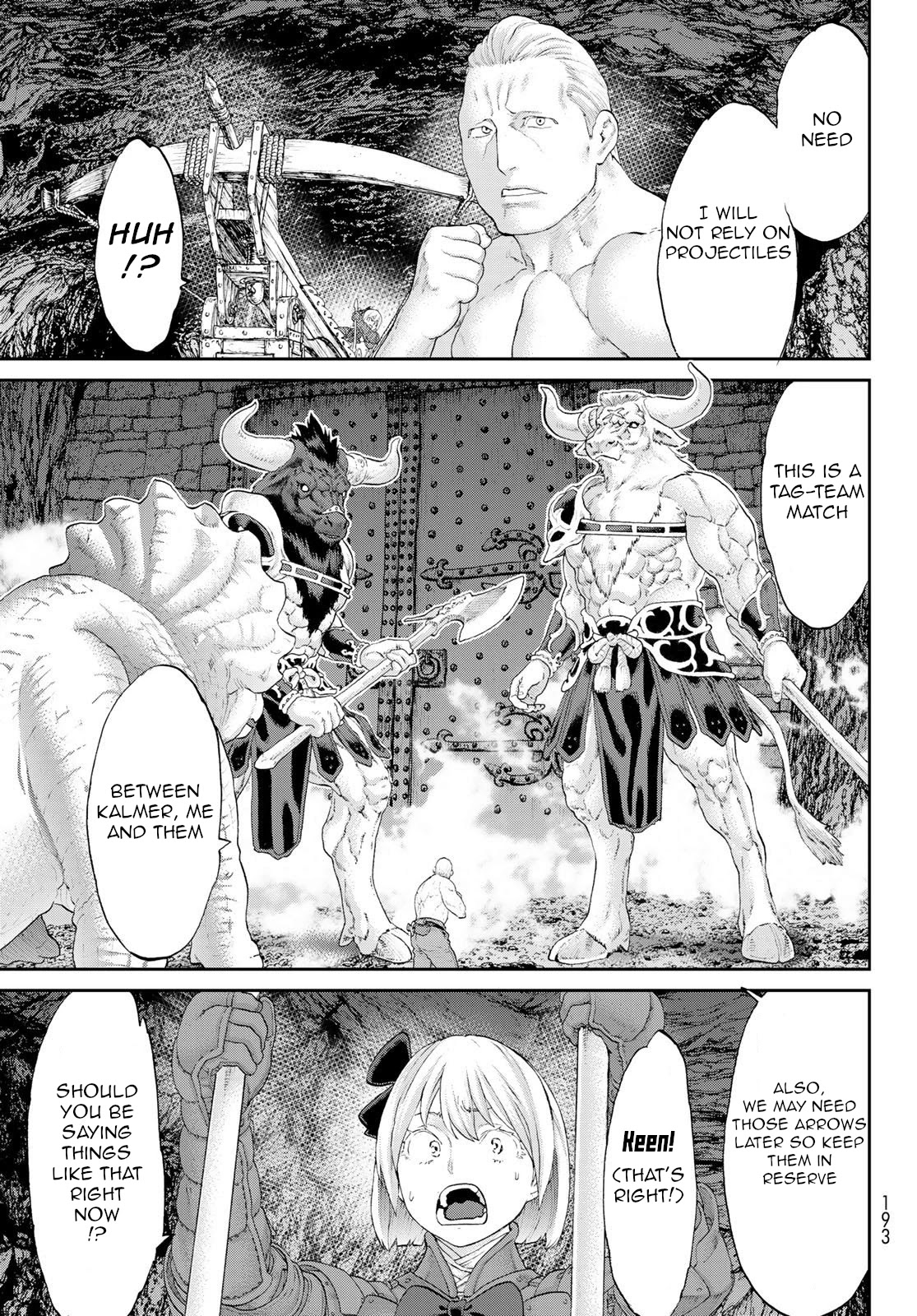 The Ride-On King Chapter 19 page 11 - Chapter 19: The President and the Minotaur Warriors