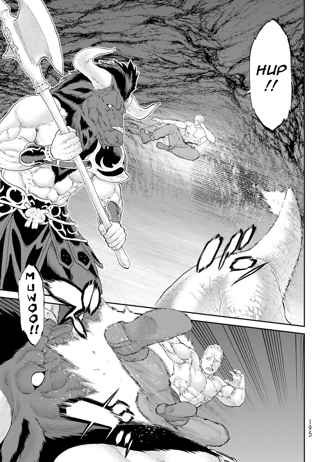 The Ride-On King Chapter 19 page 13 - Chapter 19: The President and the Minotaur Warriors