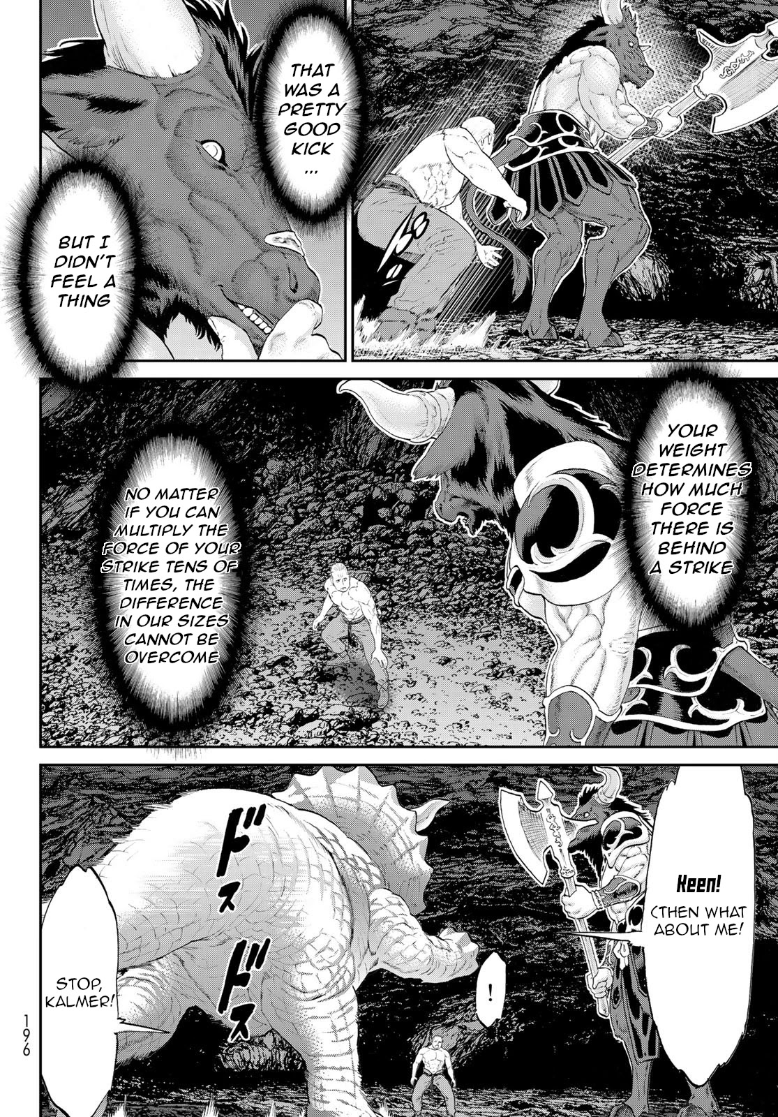 The Ride-On King Chapter 19 page 14 - Chapter 19: The President and the Minotaur Warriors