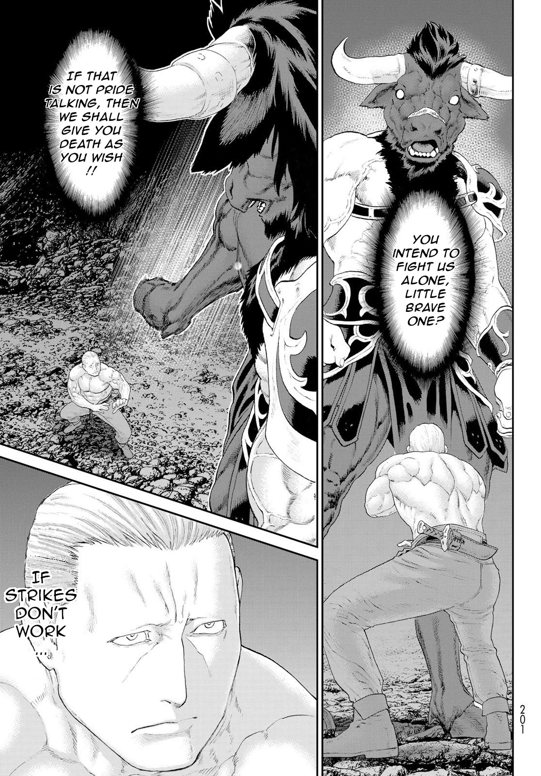The Ride-On King Chapter 19 page 19 - Chapter 19: The President and the Minotaur Warriors