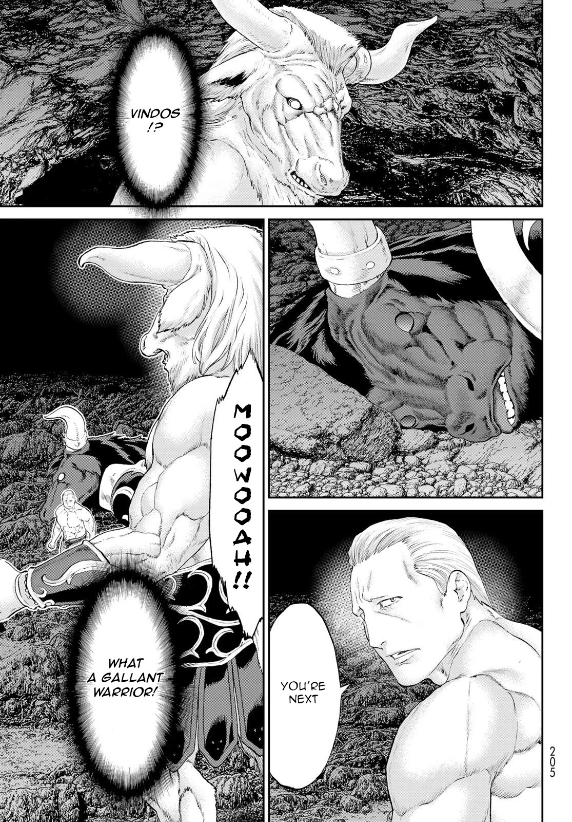 The Ride-On King Chapter 19 page 23 - Chapter 19: The President and the Minotaur Warriors