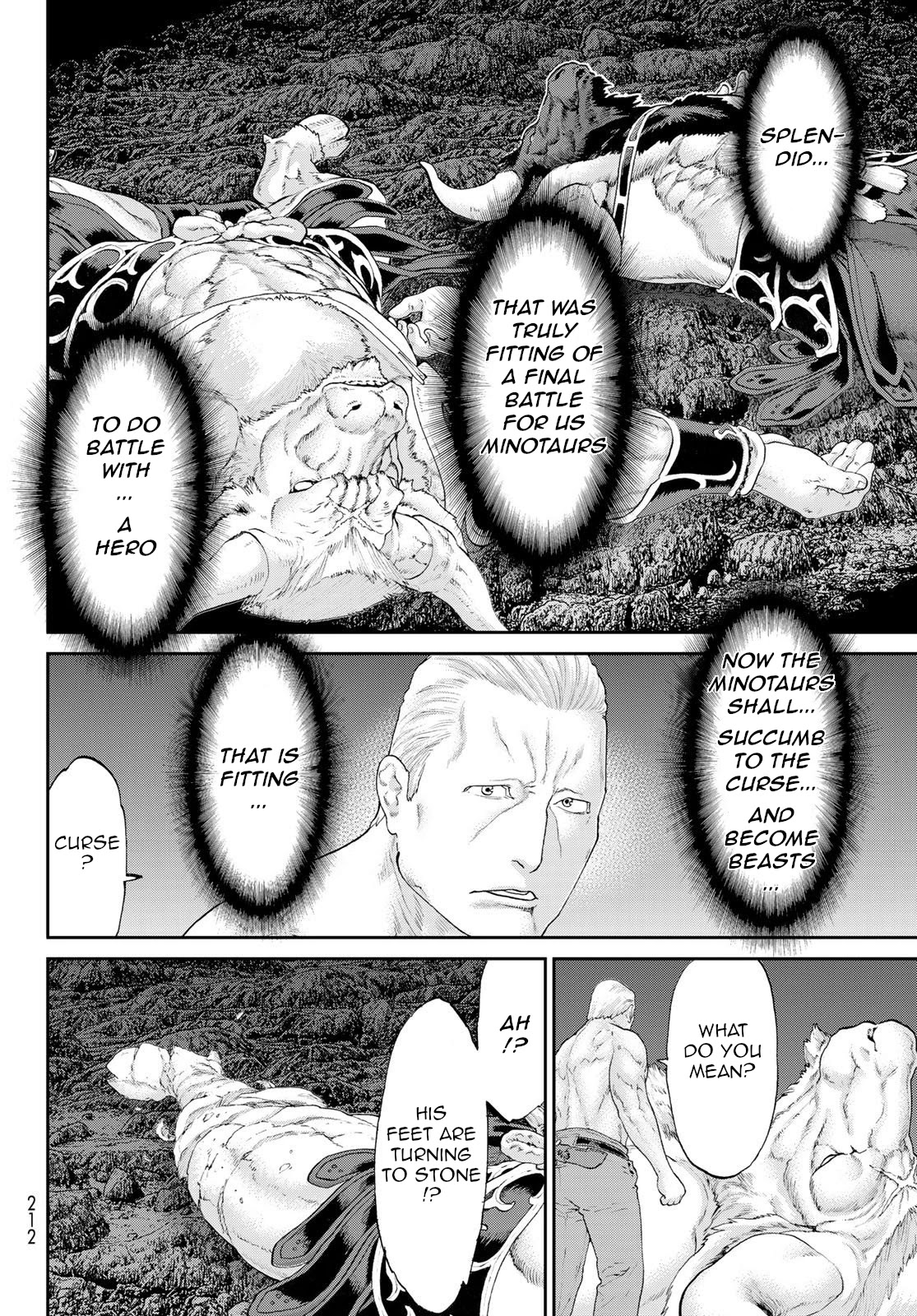 The Ride-On King Chapter 19 page 30 - Chapter 19: The President and the Minotaur Warriors