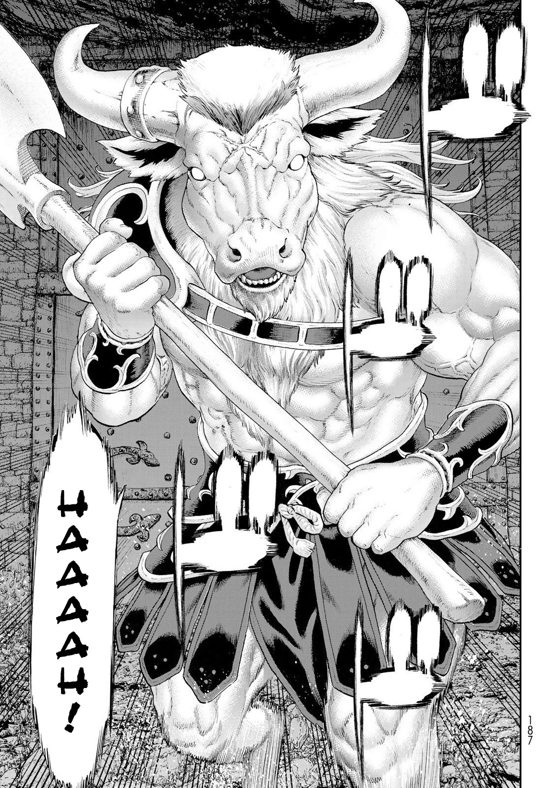 The Ride-On King Chapter 19 page 5 - Chapter 19: The President and the Minotaur Warriors