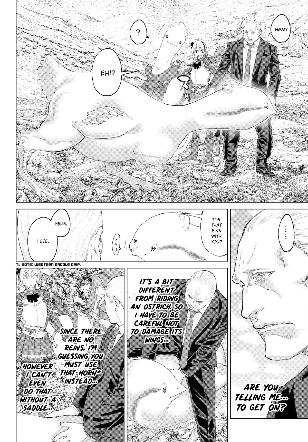The Ride-On King Chapter 2 page 10 - Chapter 2: The President, and the Centaurus