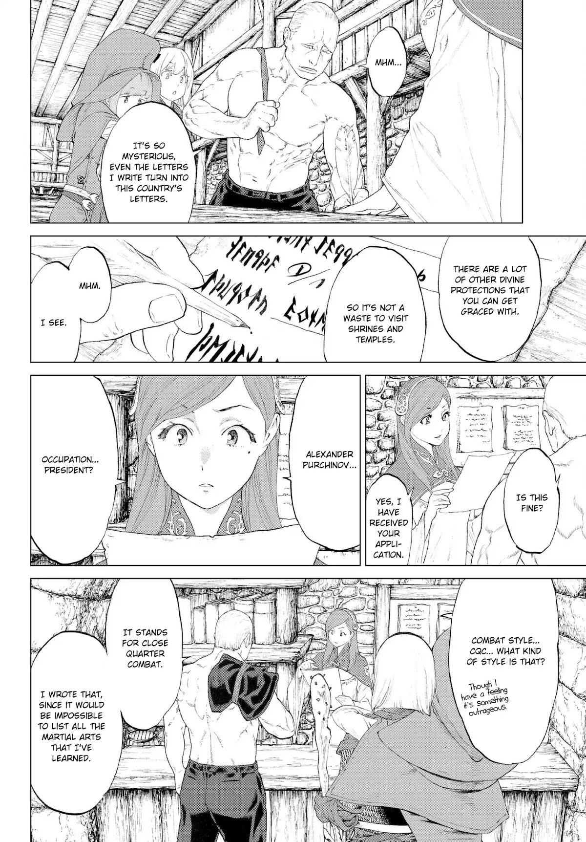The Ride-On King Chapter 2 page 34 - Chapter 2: The President, and the Centaurus
