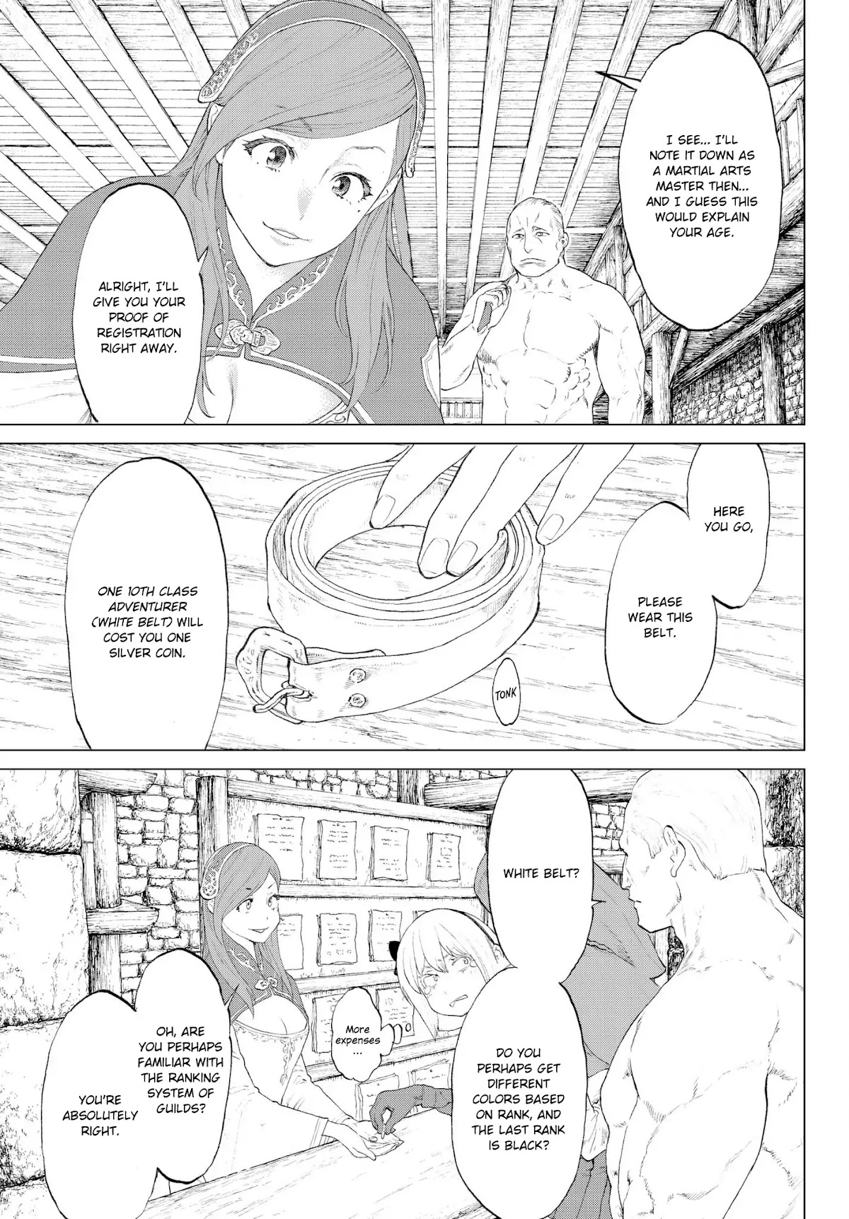 The Ride-On King Chapter 2 page 35 - Chapter 2: The President, and the Centaurus