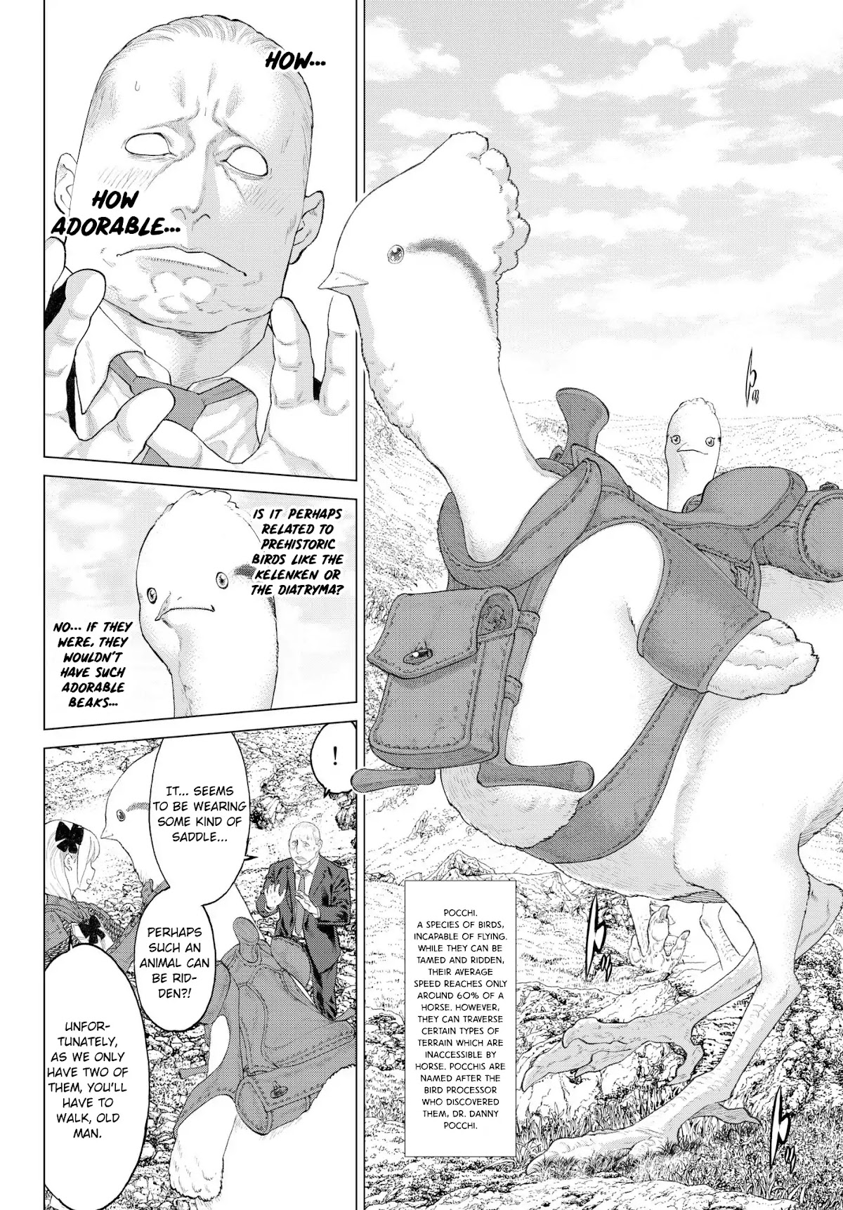 The Ride-On King Chapter 2 page 8 - Chapter 2: The President, and the Centaurus