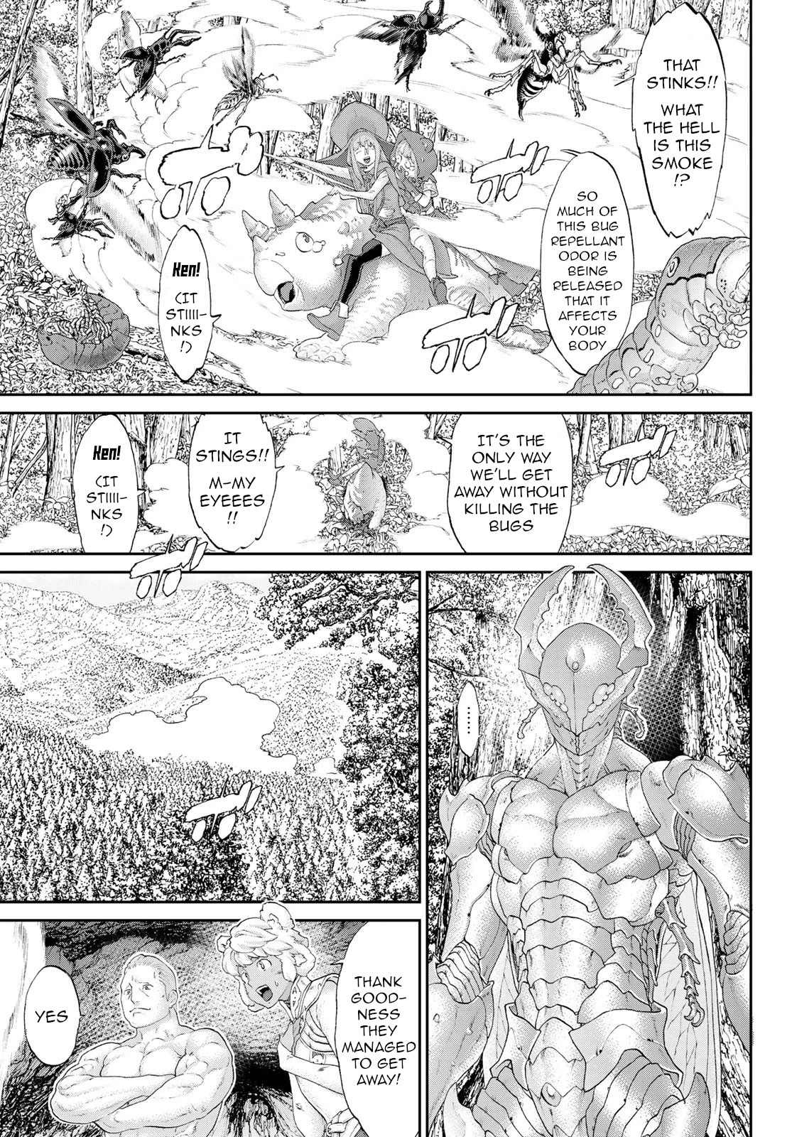The Ride-On King Chapter 22 page 15 - Chapter 22: The President and the Skull Altars