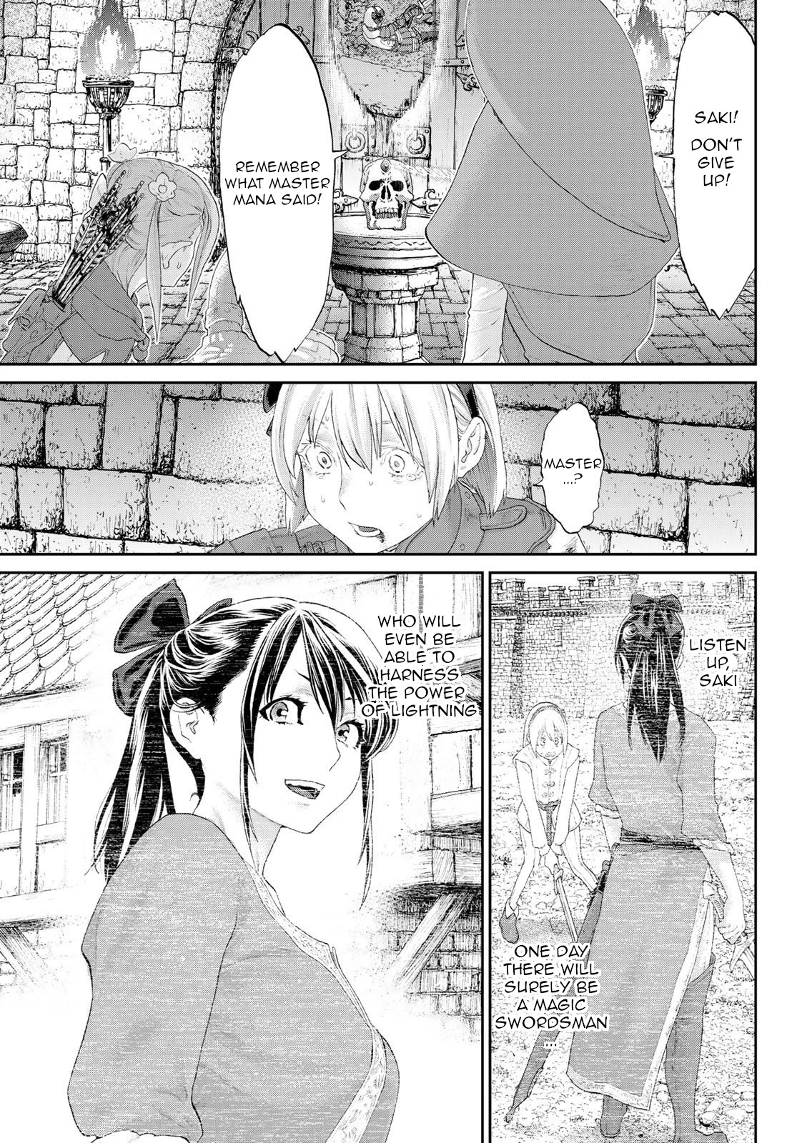 The Ride-On King Chapter 23 page 25 - Chapter 23: The President and the Lightning Swordsman