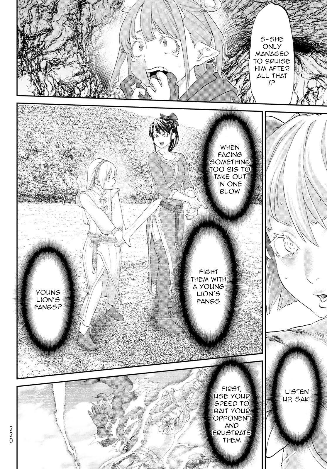 The Ride-On King Chapter 24 page 12 - Chapter 24: The President and the Young Lion's Fangs