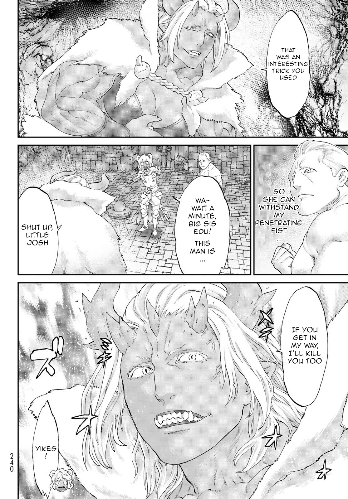 The Ride-On King Chapter 25 page 22 - Chapter 25: The President and the Great Hammer Warrior