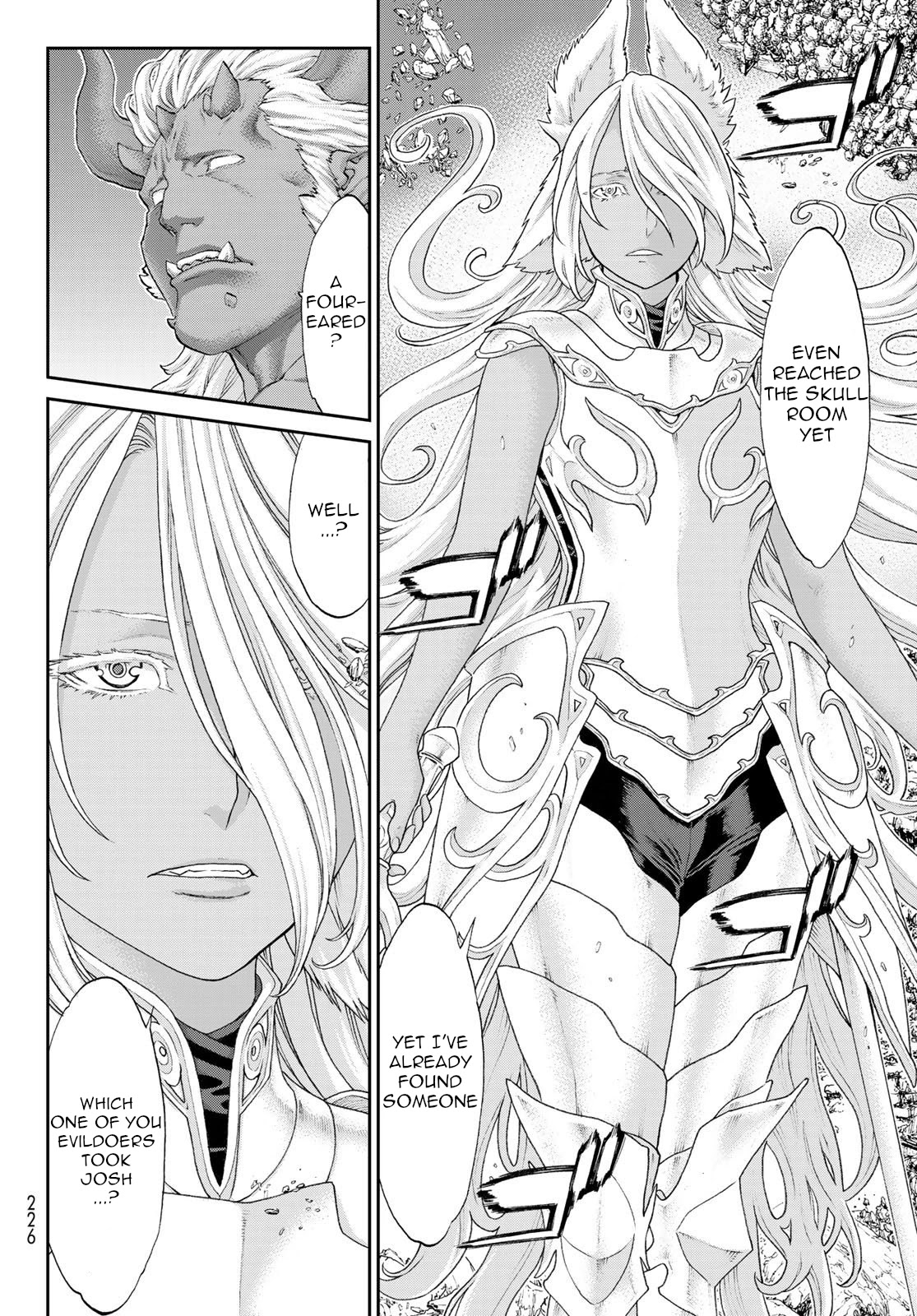 The Ride-On King Chapter 25 page 8 - Chapter 25: The President and the Great Hammer Warrior