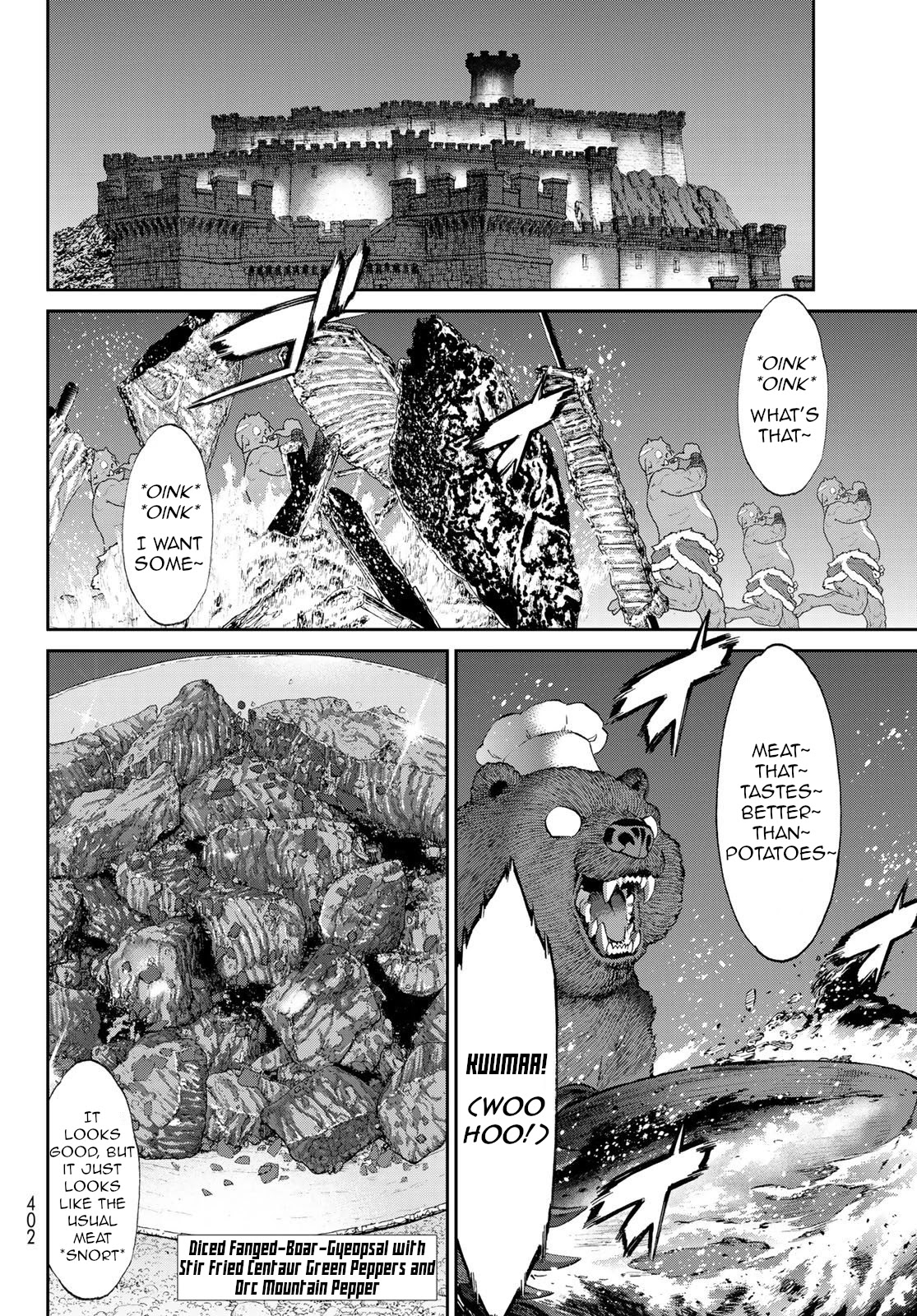 The Ride-On King Chapter 26.5 page 10 - Chapter 26.5: The President and the Centaur's Mystery Booze/Ultimate Seasoning