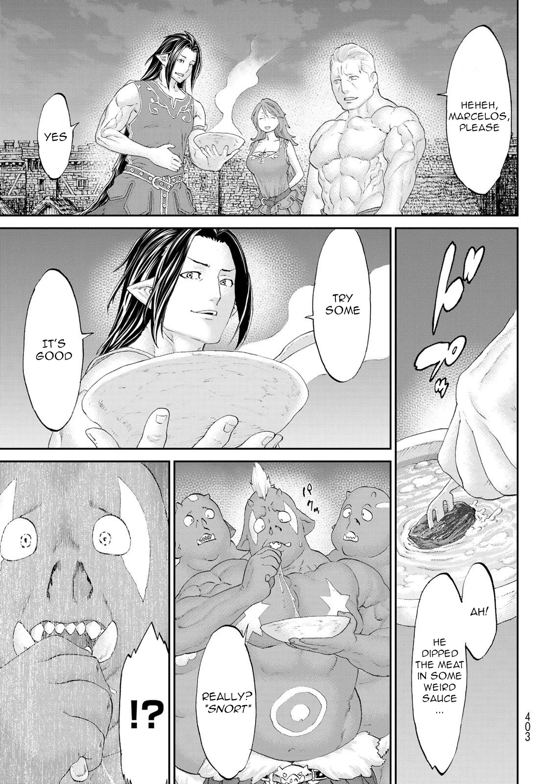 The Ride-On King Chapter 26.5 page 11 - Chapter 26.5: The President and the Centaur's Mystery Booze/Ultimate Seasoning