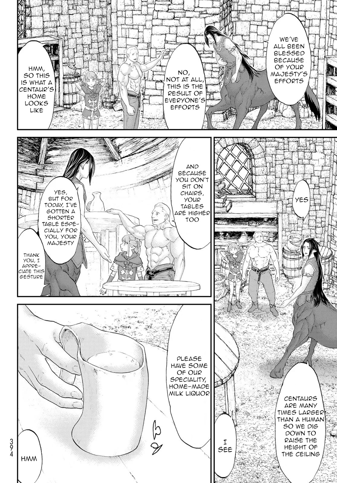 The Ride-On King Chapter 26.5 page 2 - Chapter 26.5: The President and the Centaur's Mystery Booze/Ultimate Seasoning
