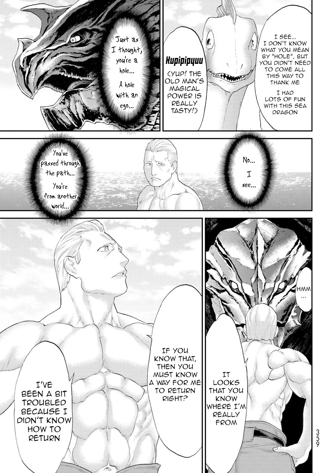 The Ride-On King Chapter 28 page 12 - Chapter 28: The President and the Legendary Island