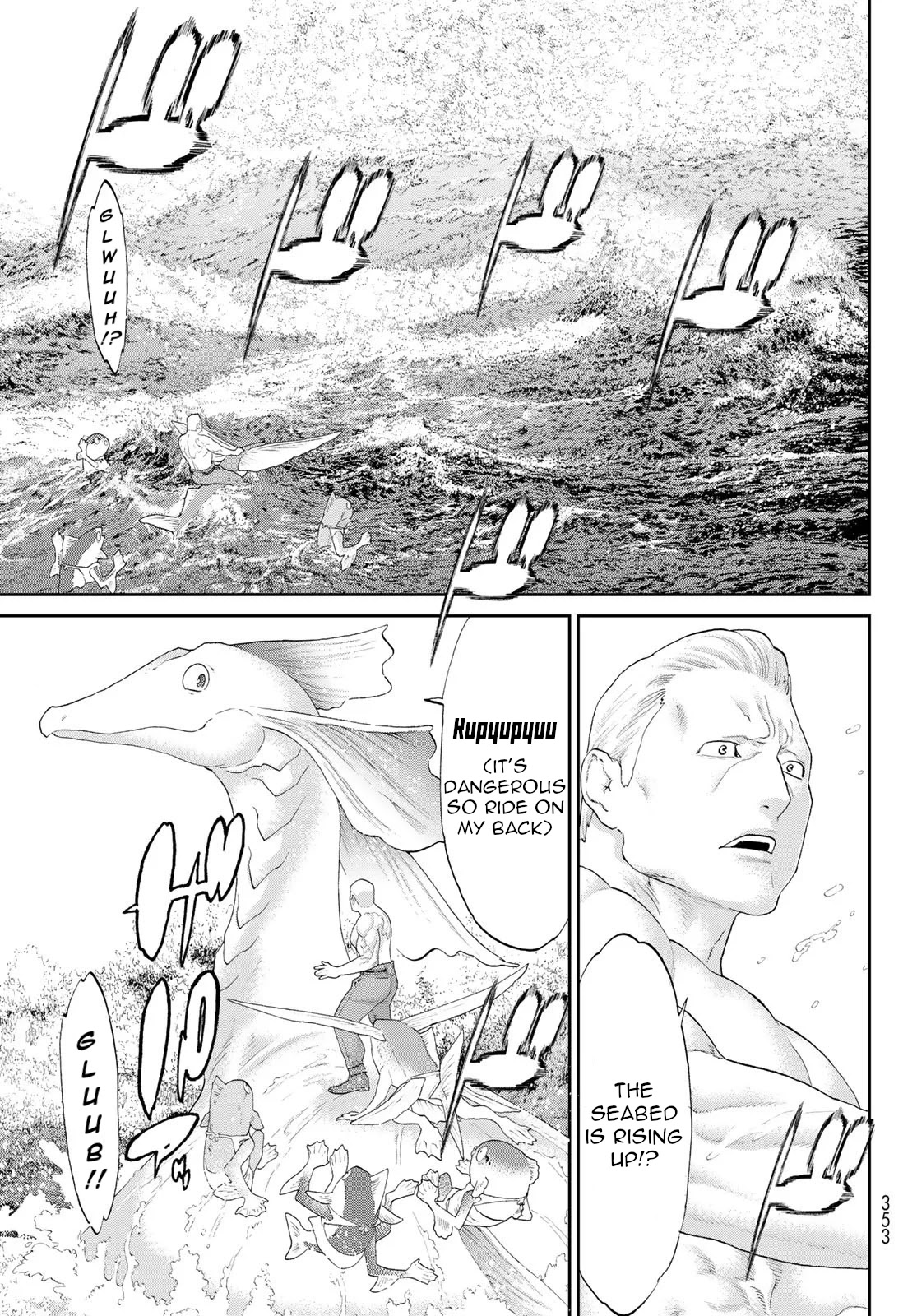 The Ride-On King Chapter 28 page 7 - Chapter 28: The President and the Legendary Island