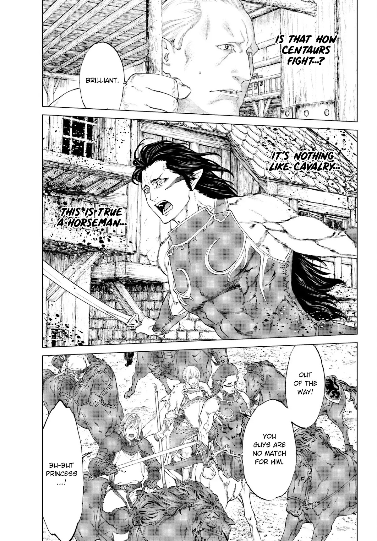 The Ride-On King Chapter 3 page 8 - Chapter 3: The President And The Heroic Horseman