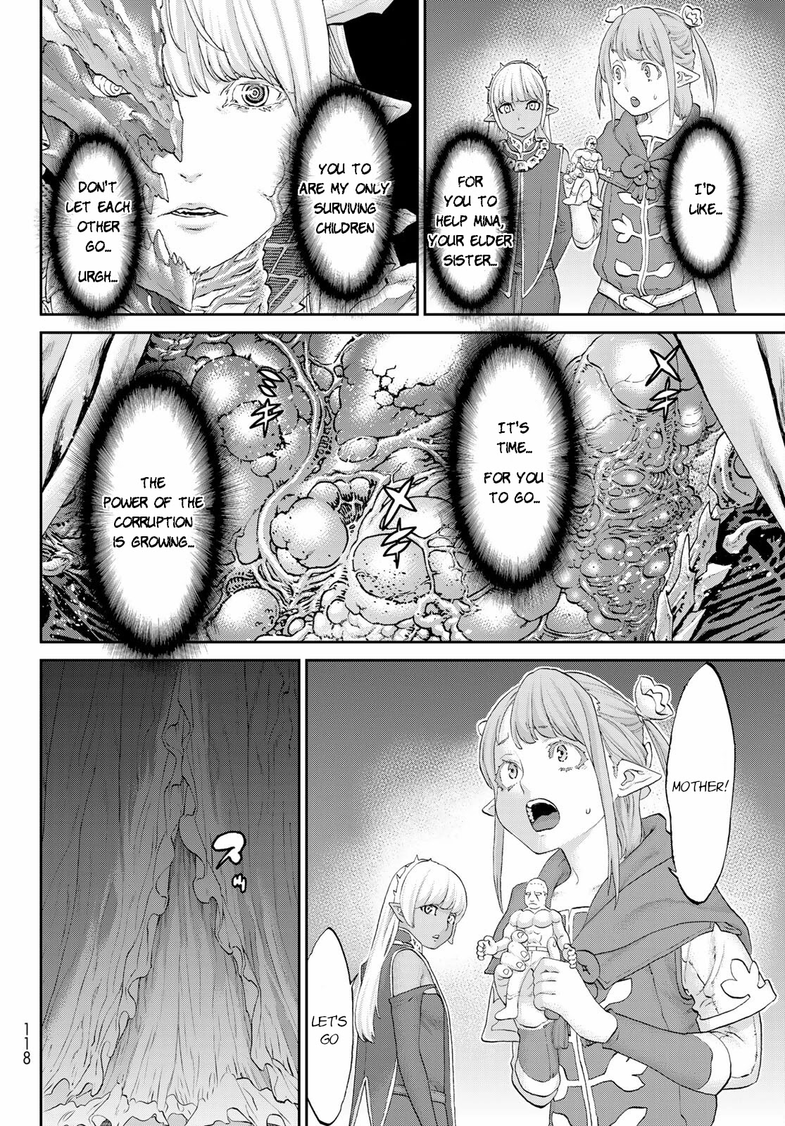 The Ride-On King Chapter 35 page 12 - Chapter 35: The President and the Sky Fortress