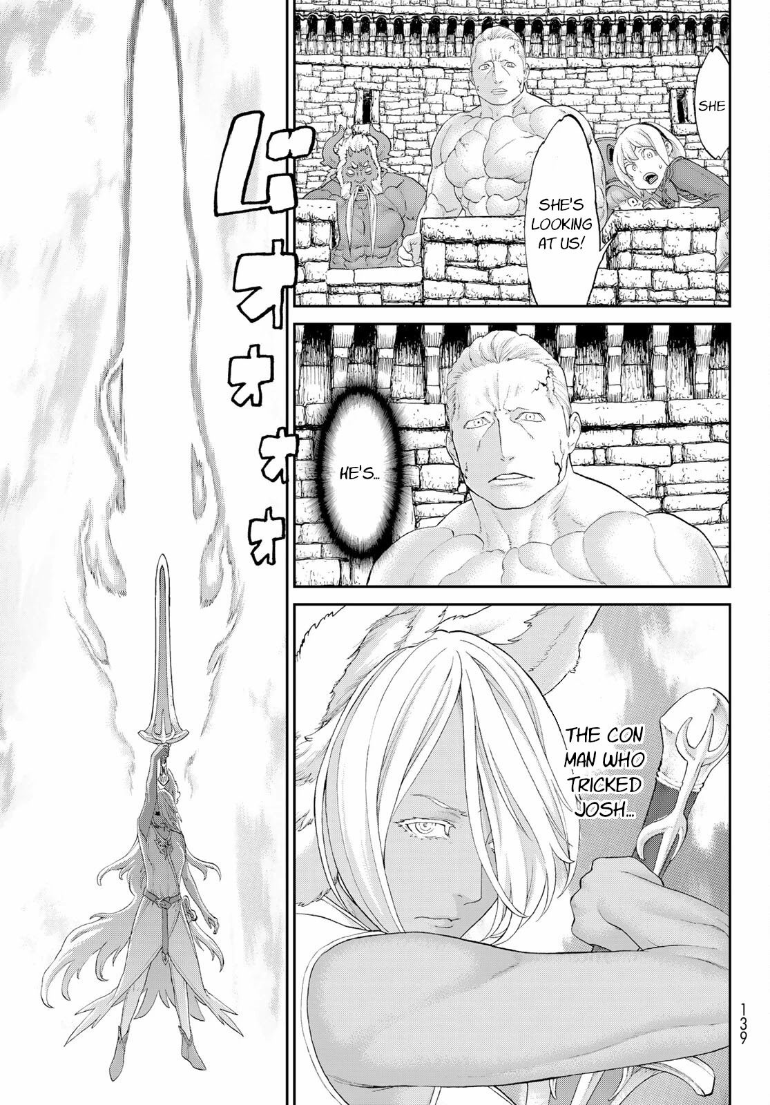 The Ride-On King Chapter 35 page 33 - Chapter 35: The President and the Sky Fortress