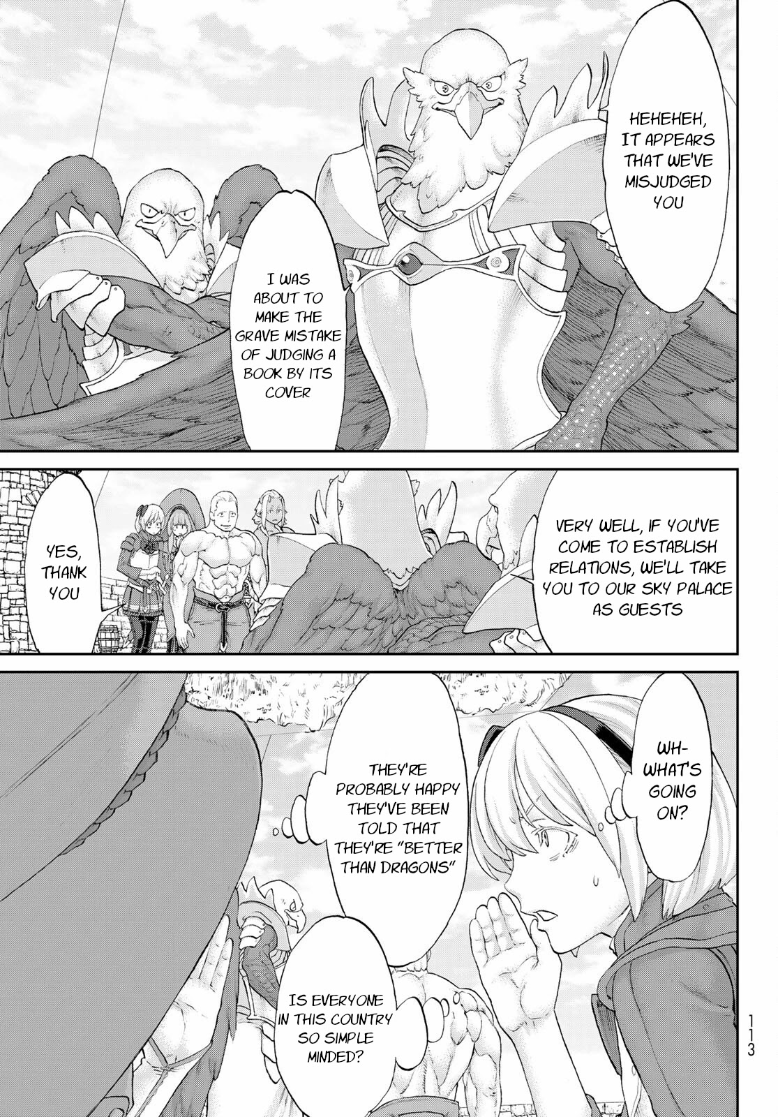 The Ride-On King Chapter 35 page 7 - Chapter 35: The President and the Sky Fortress