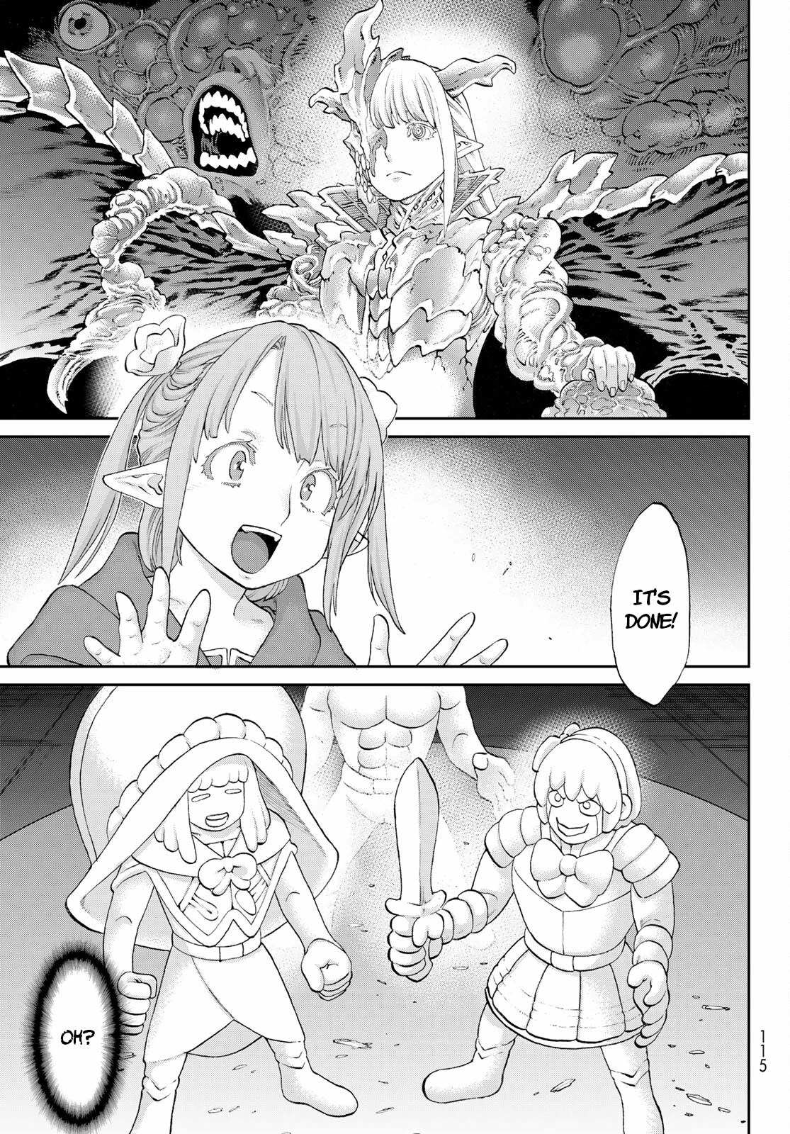 The Ride-On King Chapter 35 page 9 - Chapter 35: The President and the Sky Fortress