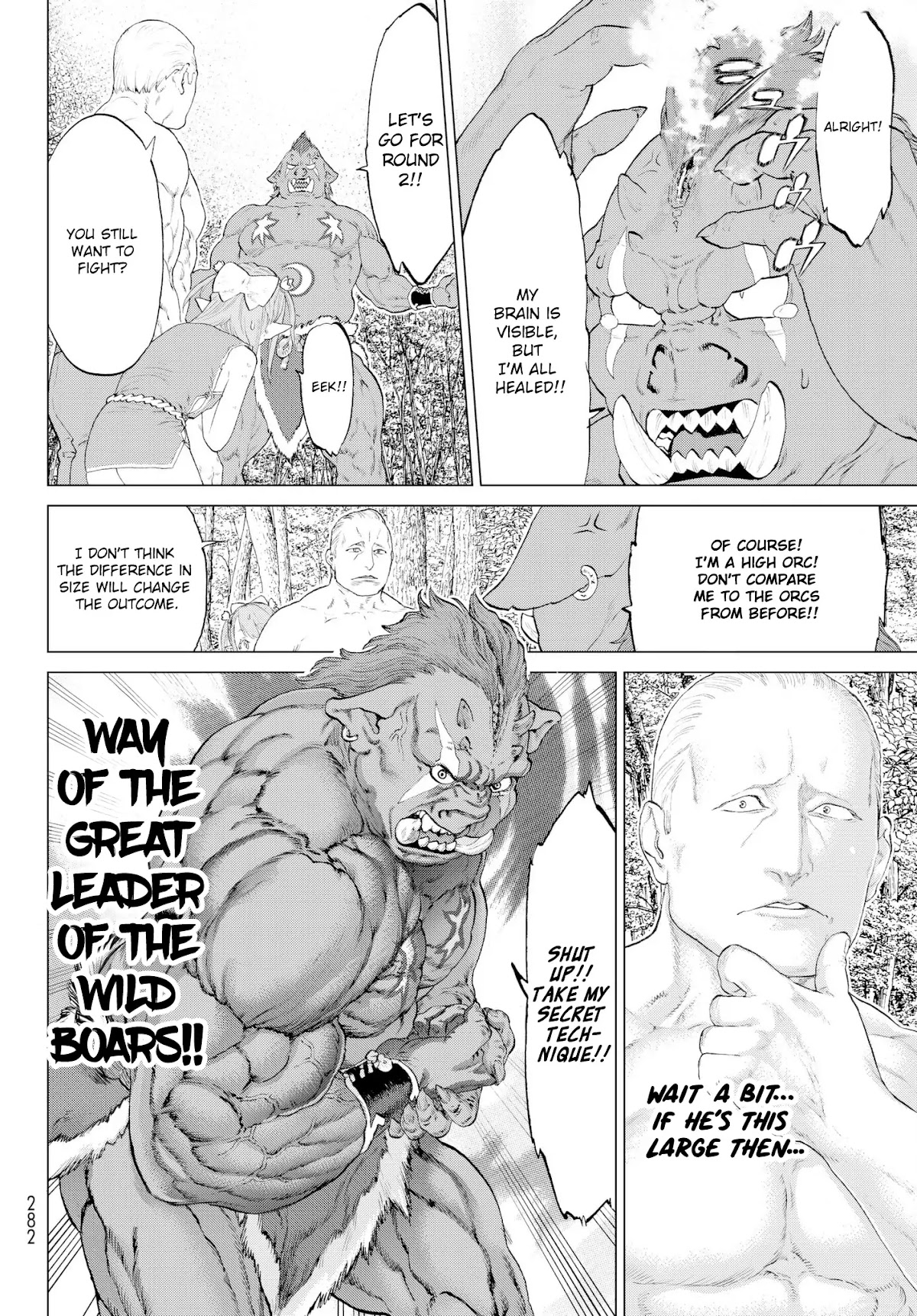 The Ride-On King Chapter 4 page 34 - Chapter 4: The President and the Large Wild Ogre