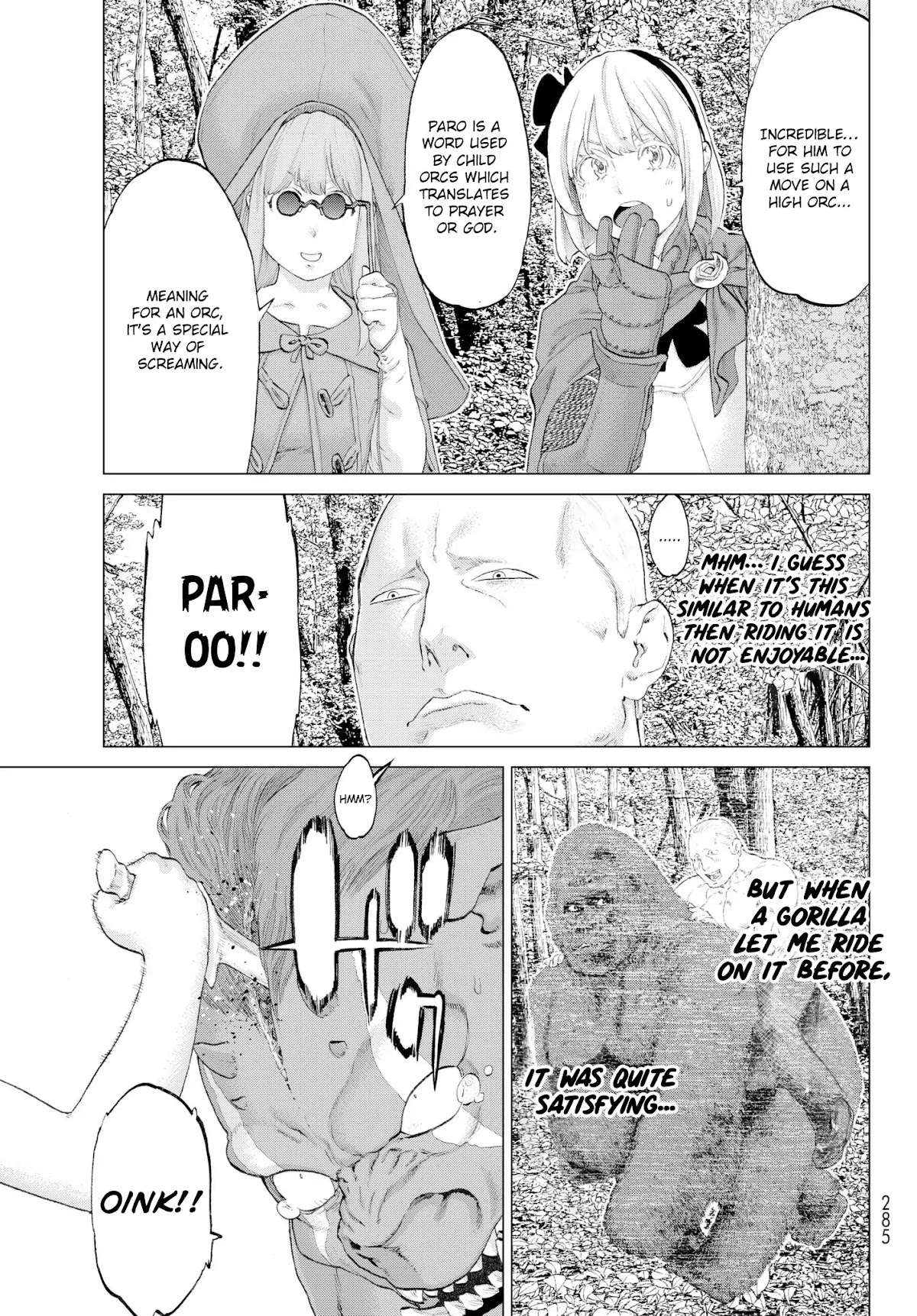 The Ride-On King Chapter 4 page 37 - Chapter 4: The President and the Large Wild Ogre