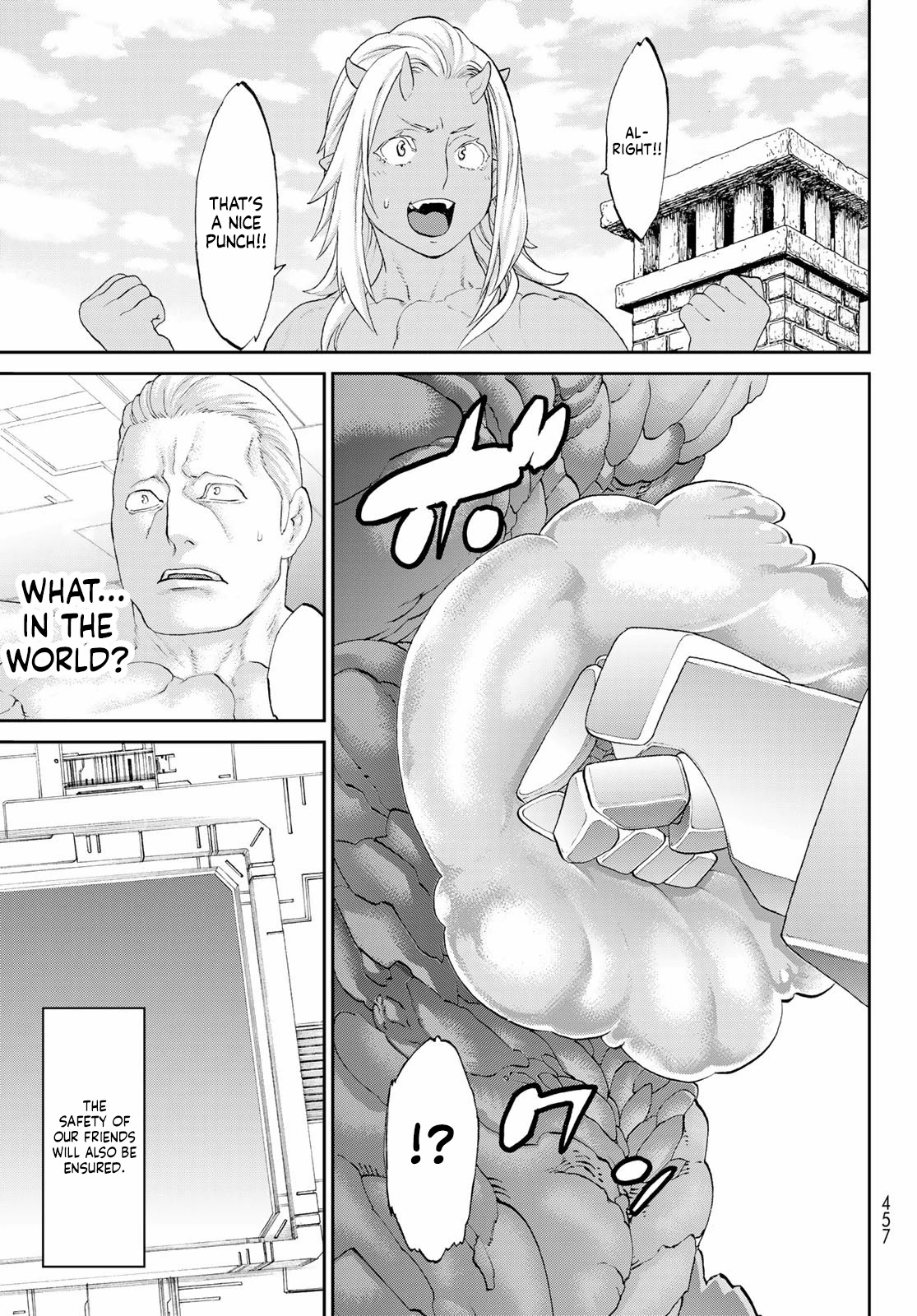 The Ride-On King Chapter 40 page 11 - Chapter 40: The President and the Deluxe Giant Man of Steel