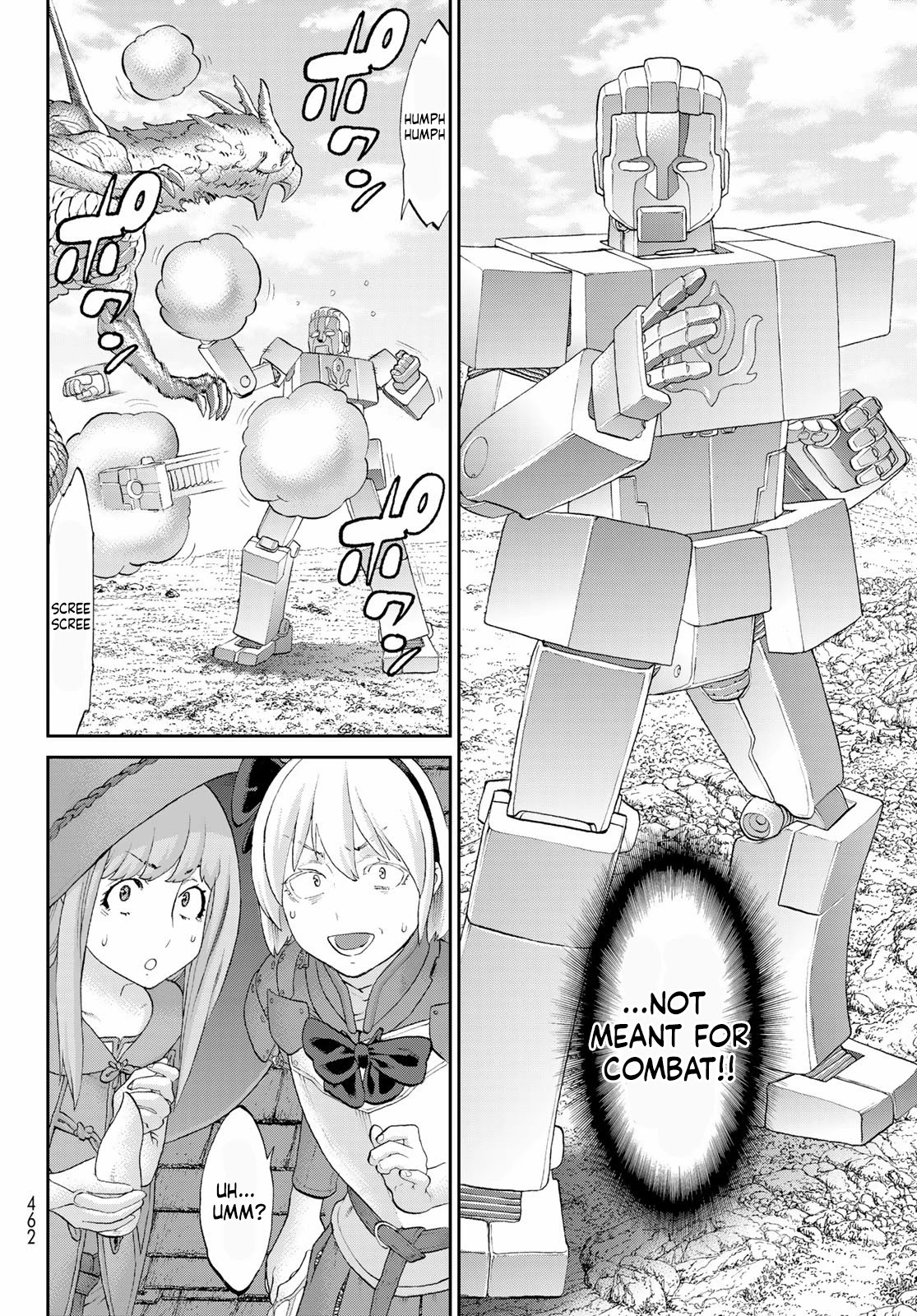 The Ride-On King Chapter 40 page 16 - Chapter 40: The President and the Deluxe Giant Man of Steel