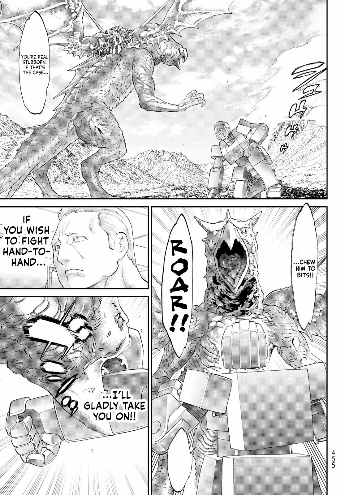 The Ride-On King Chapter 40 page 9 - Chapter 40: The President and the Deluxe Giant Man of Steel