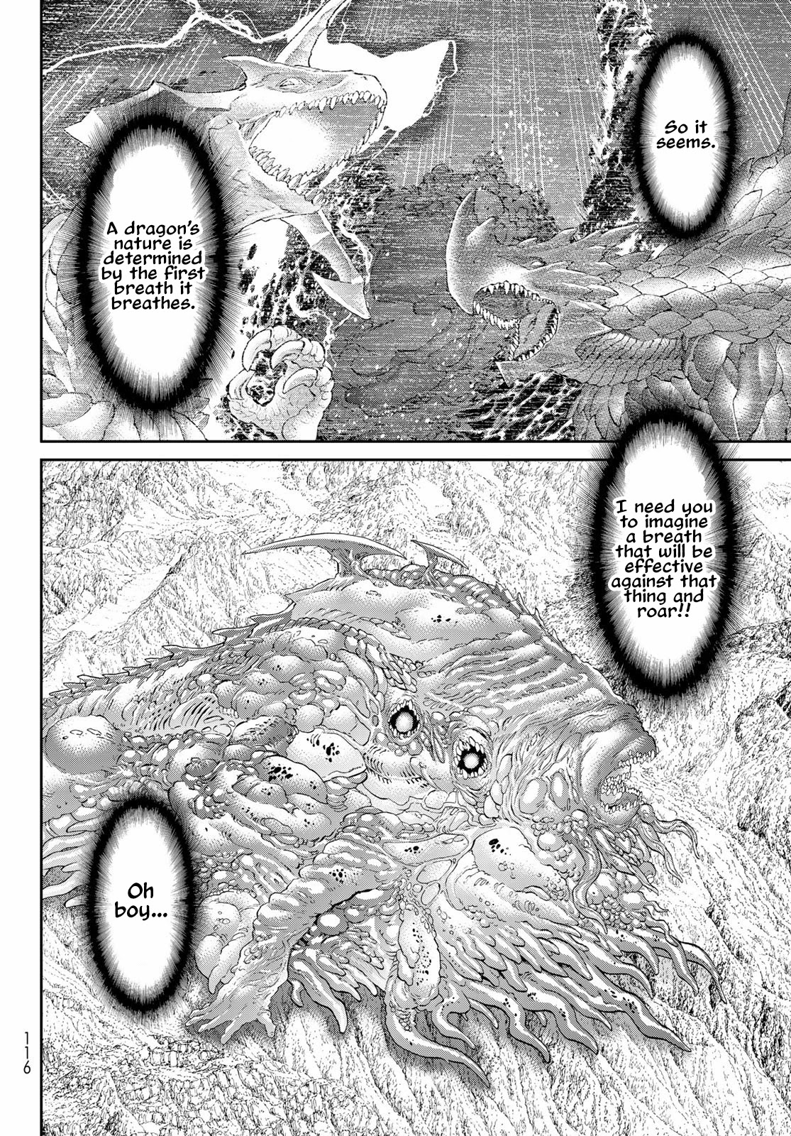 The Ride-On King Chapter 46 page 12 - Chapter 46: The President and the Dragon's Great Breath