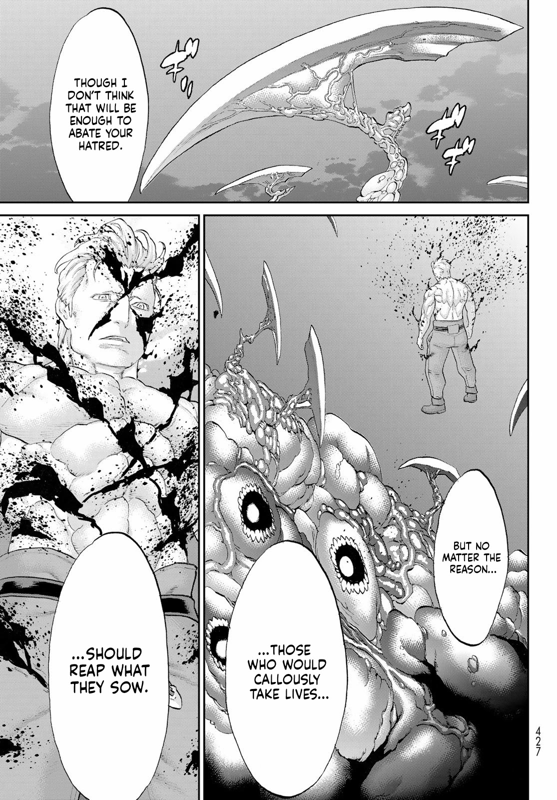 The Ride-On King Chapter 47 page 9 - Chapter 47: The President and the Grace of Life
