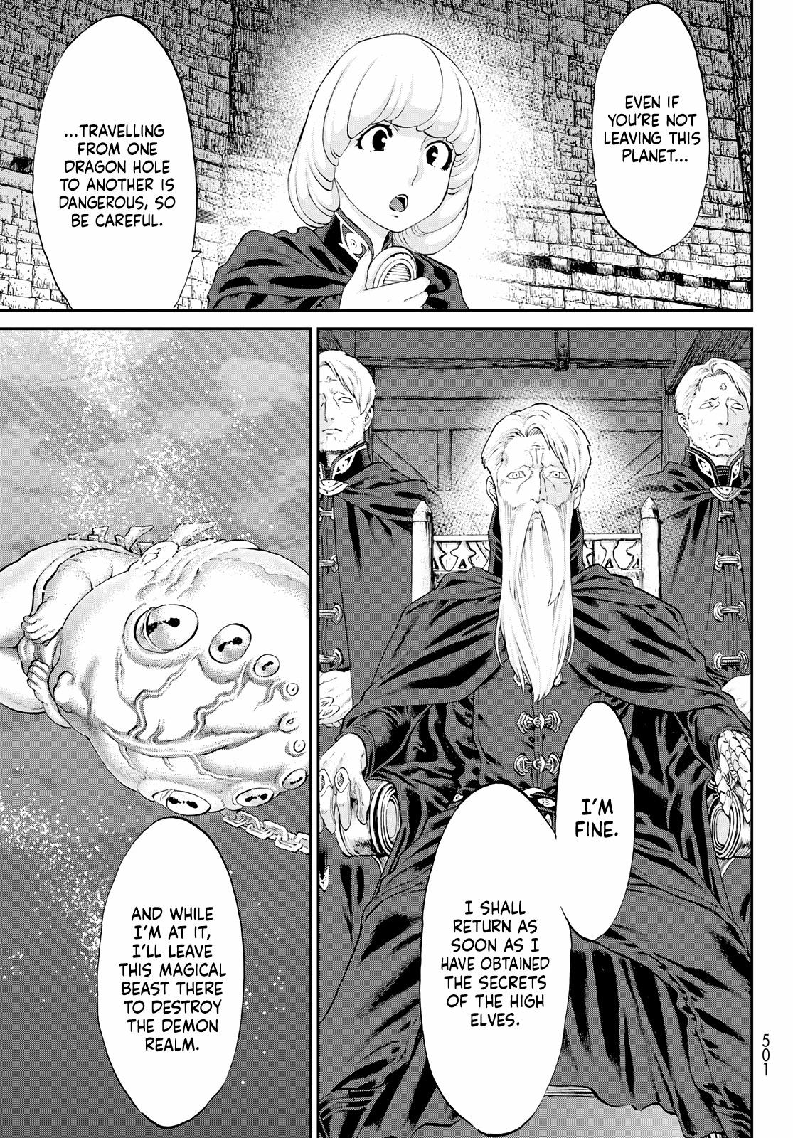 The Ride-On King Chapter 48 page 25 - Chapter 48: The President and the Black Tower