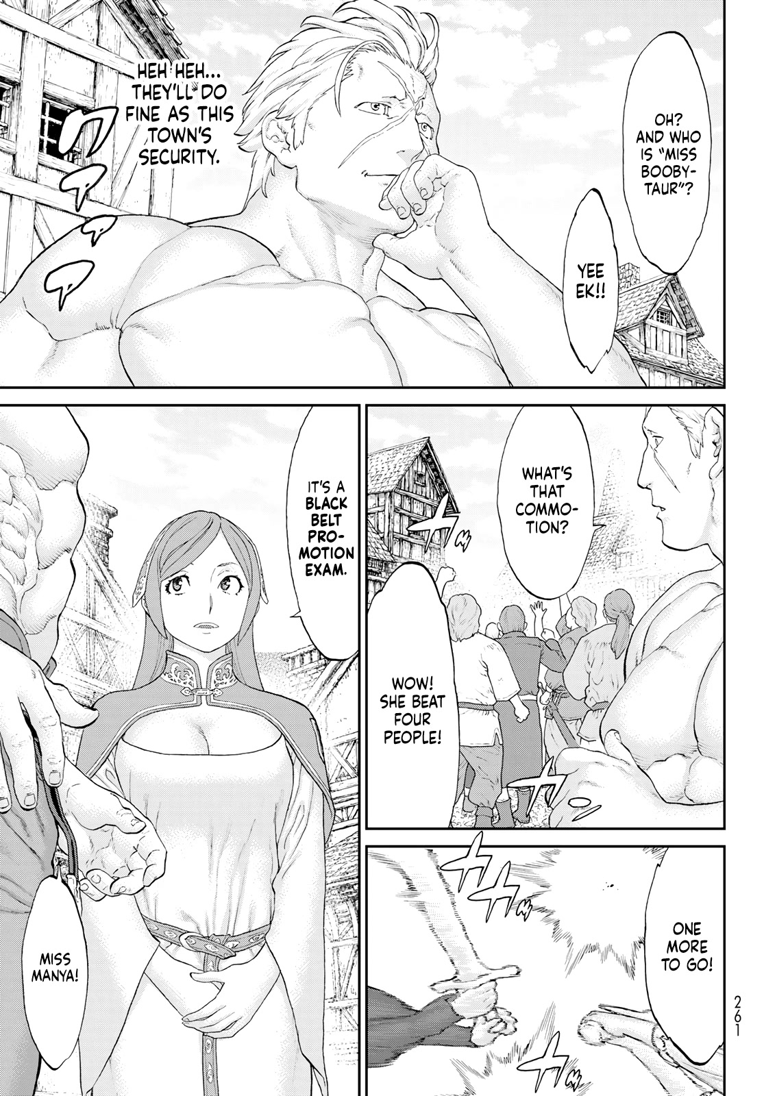 The Ride-On King Chapter 50 page 11 - Chapter 50: The President and the Five Black Belts