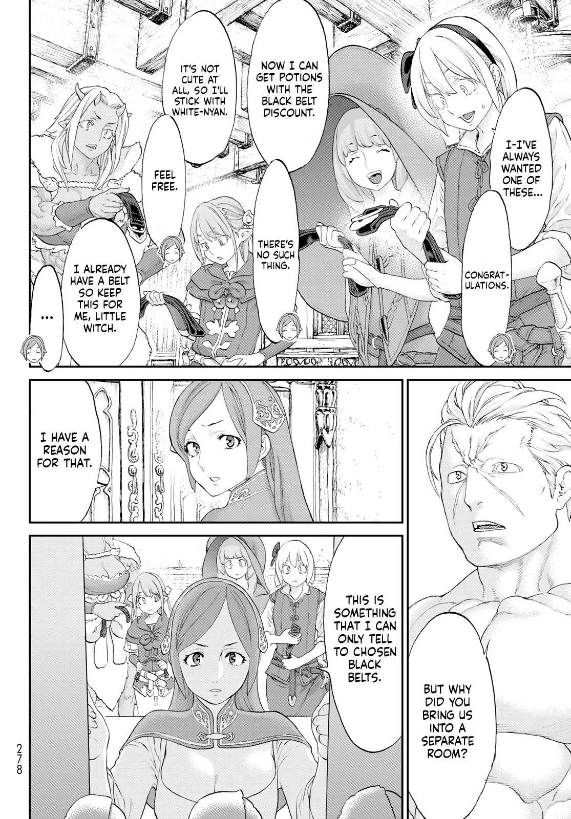 The Ride-On King Chapter 50 page 28 - Chapter 50: The President and the Five Black Belts