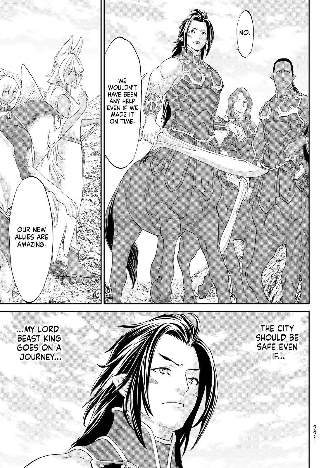 The Ride-On King Chapter 51 page 21 - Chapter 51: The President and the Night of Departure