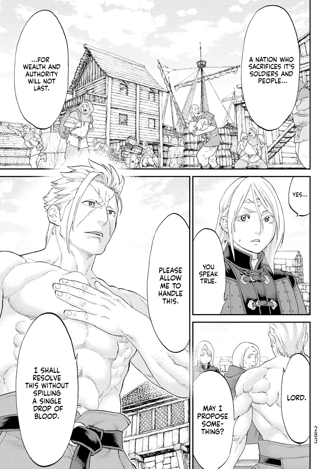 The Ride-On King Chapter 55 page 28 - Chapter 55: The President and the Blades of the Shadows